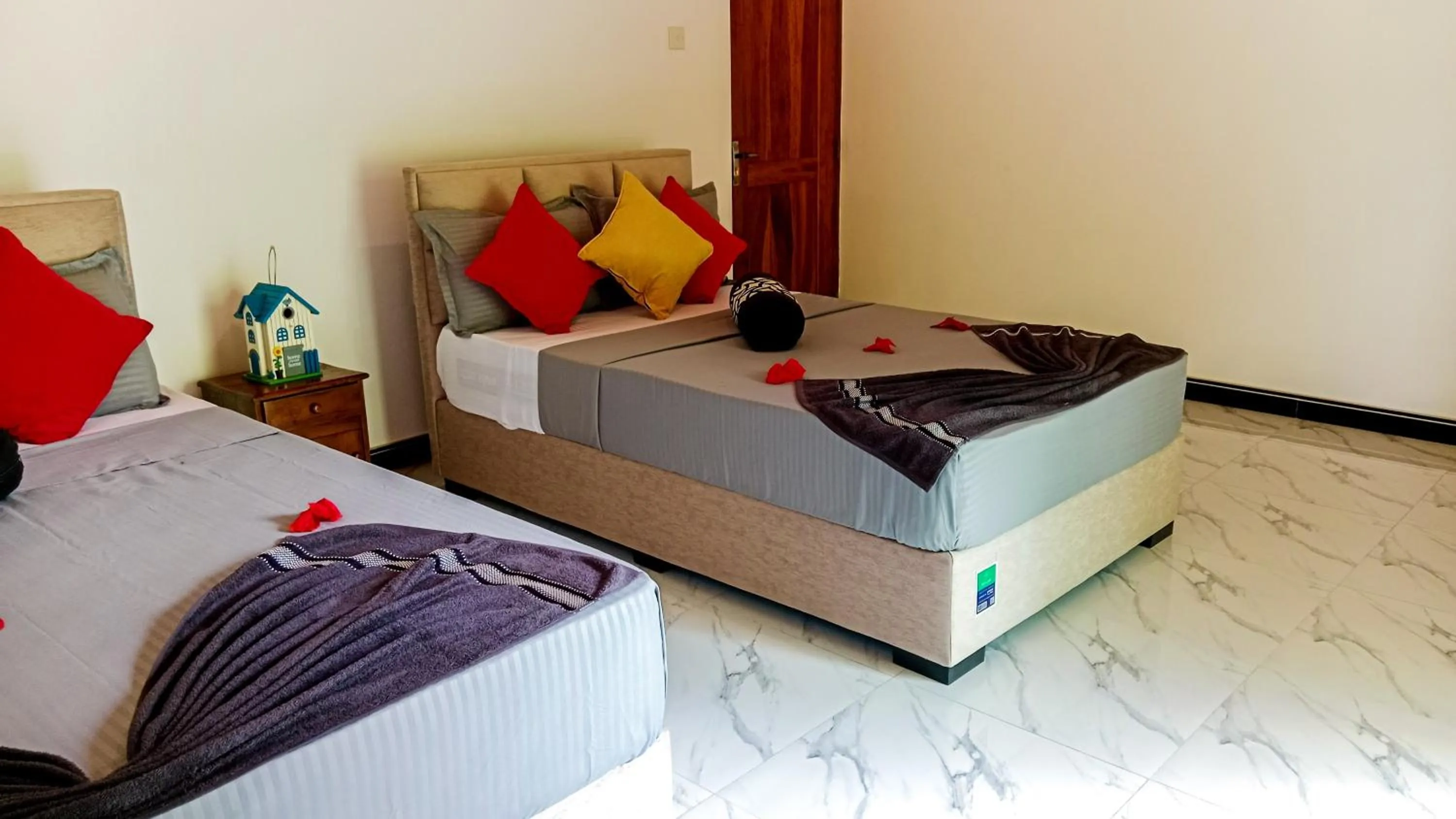 Bed in Sigiri Thilanka Rest Sigiriya