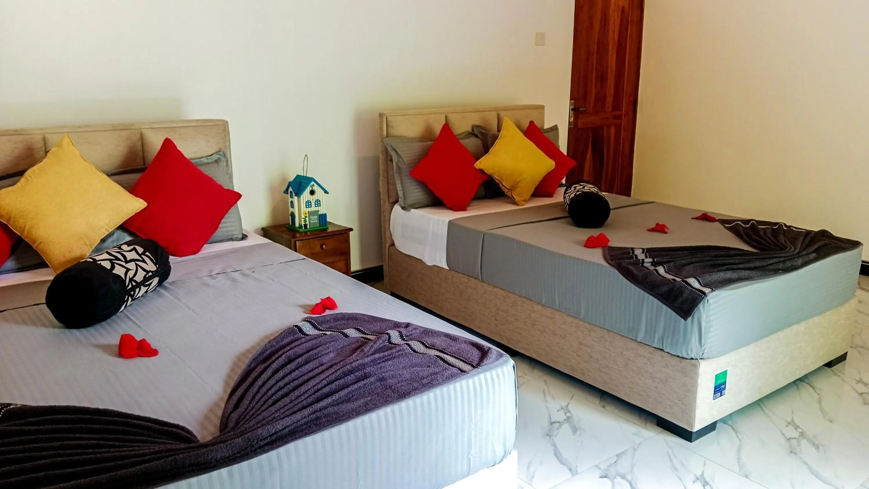 Bed in Sigiri Thilanka Rest Sigiriya