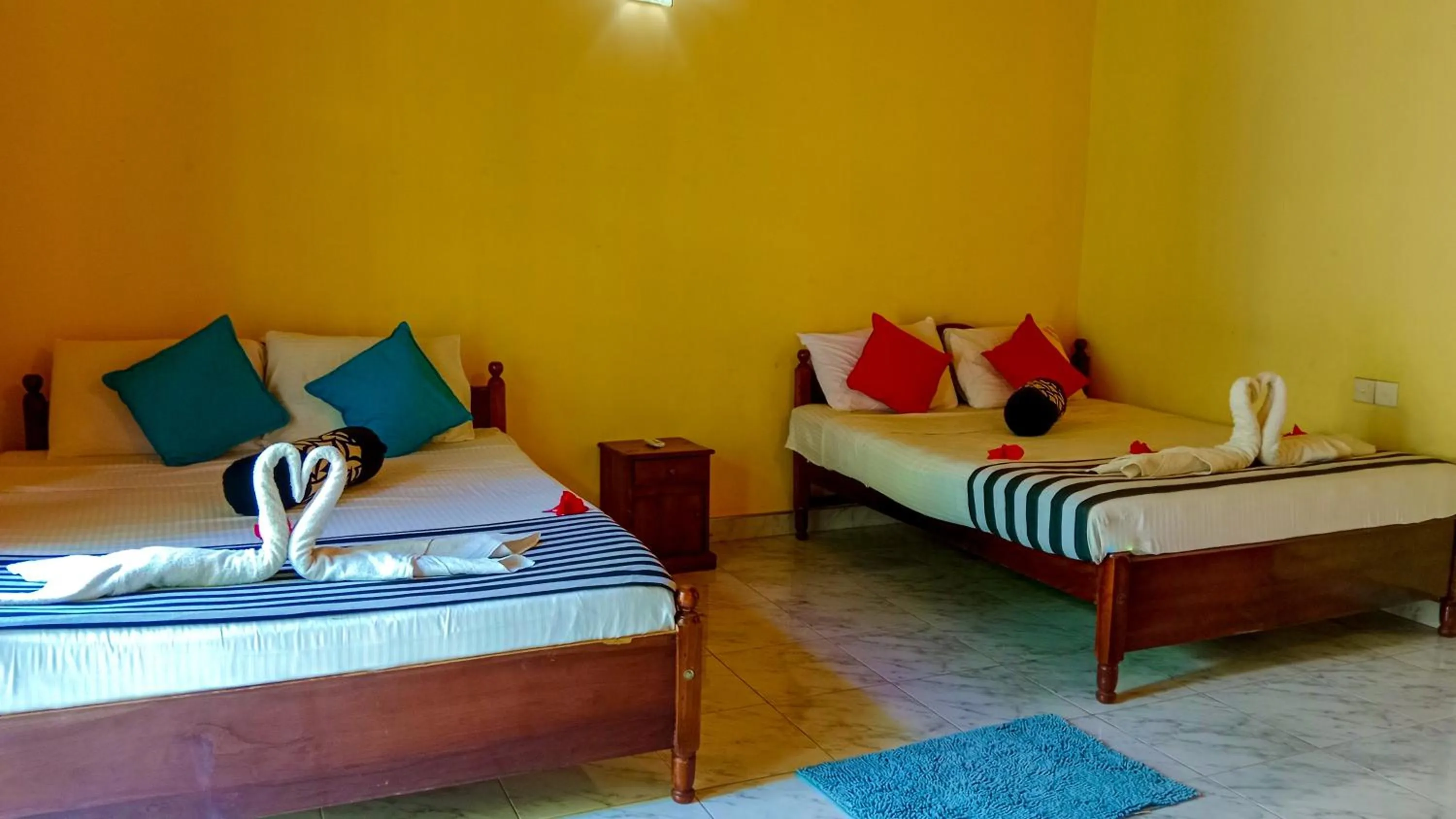 Bed in Sigiri Thilanka Rest Sigiriya