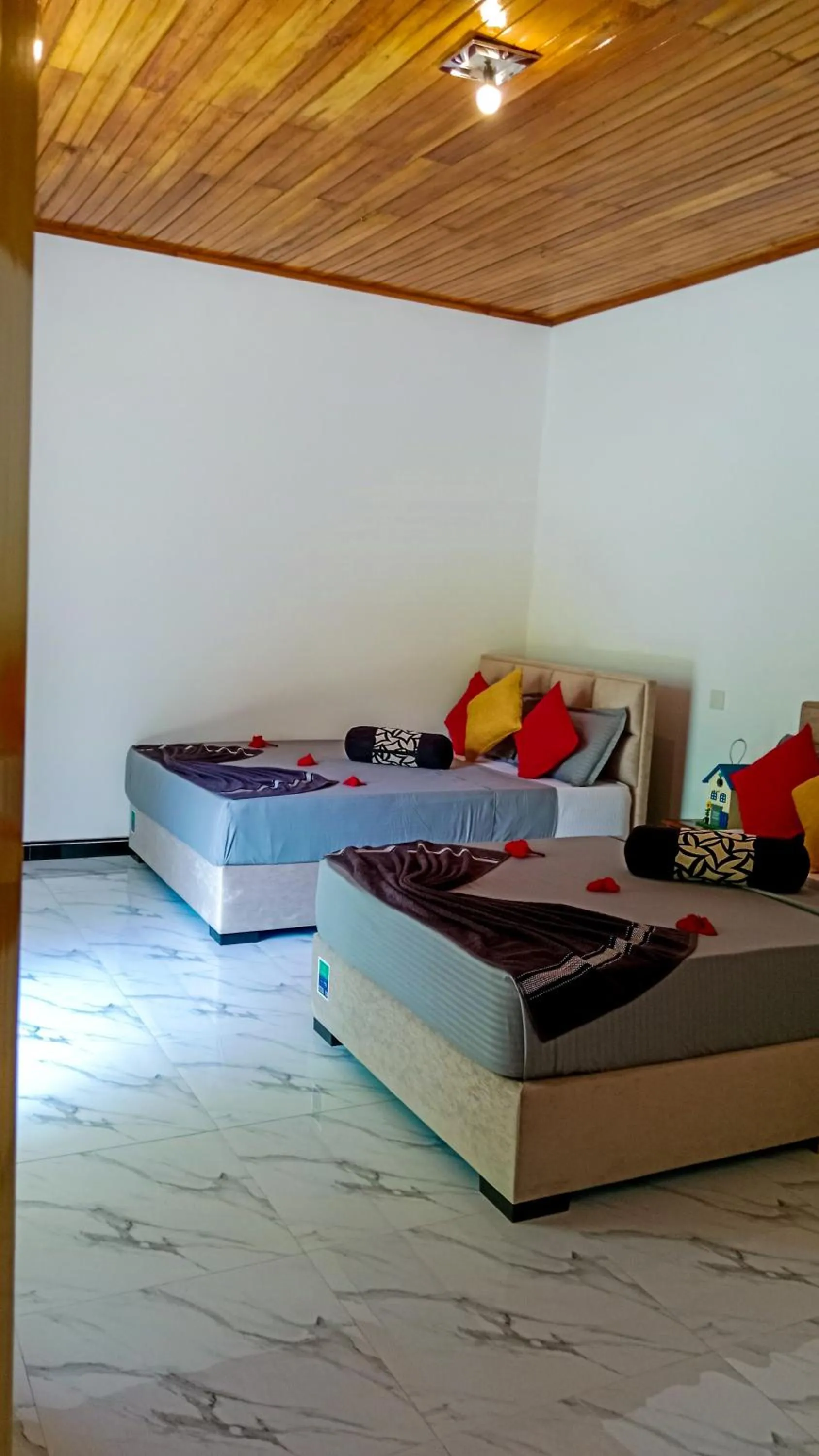 Bed in Sigiri Thilanka Rest Sigiriya