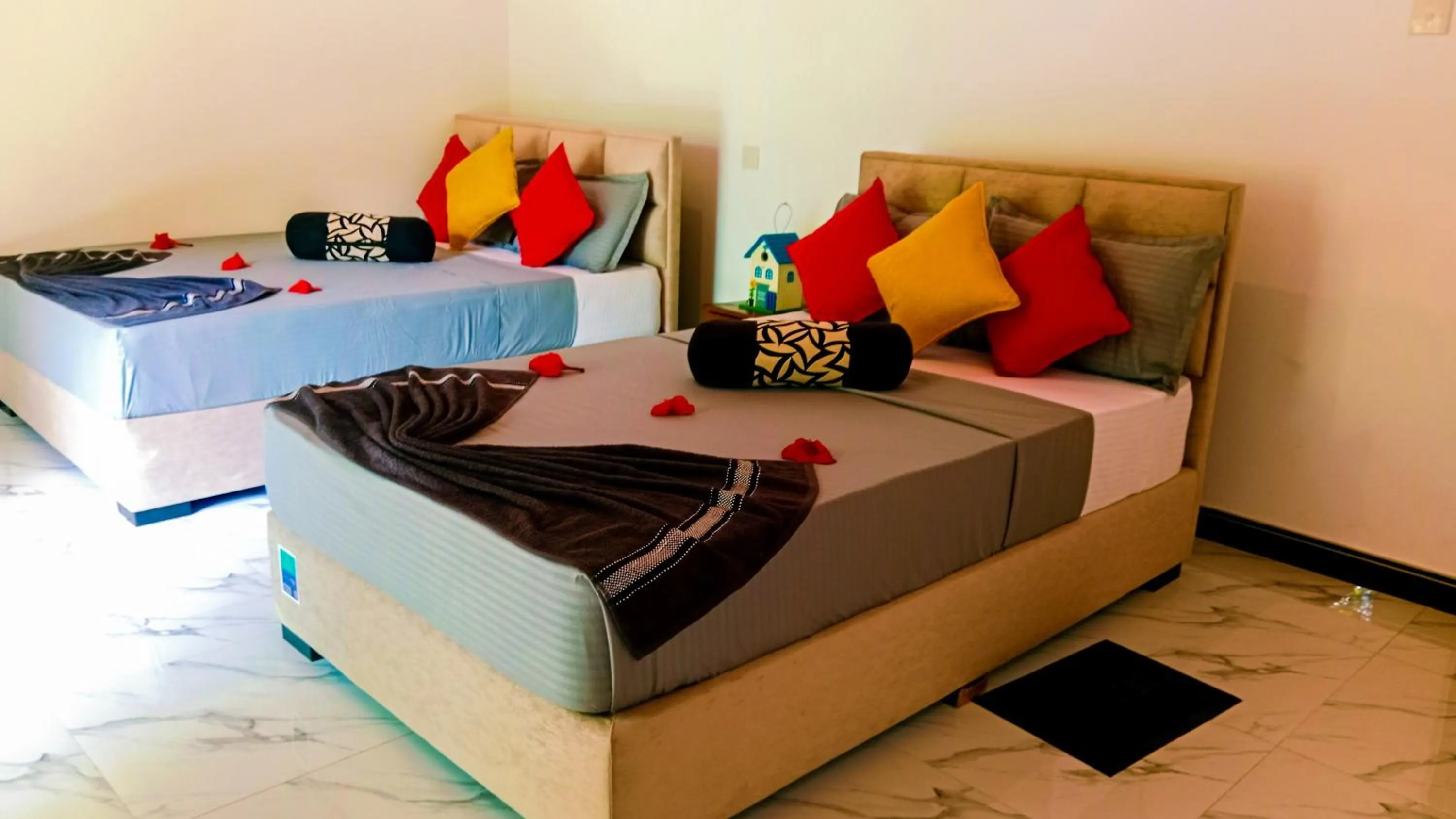 Bed in Sigiri Thilanka Rest Sigiriya