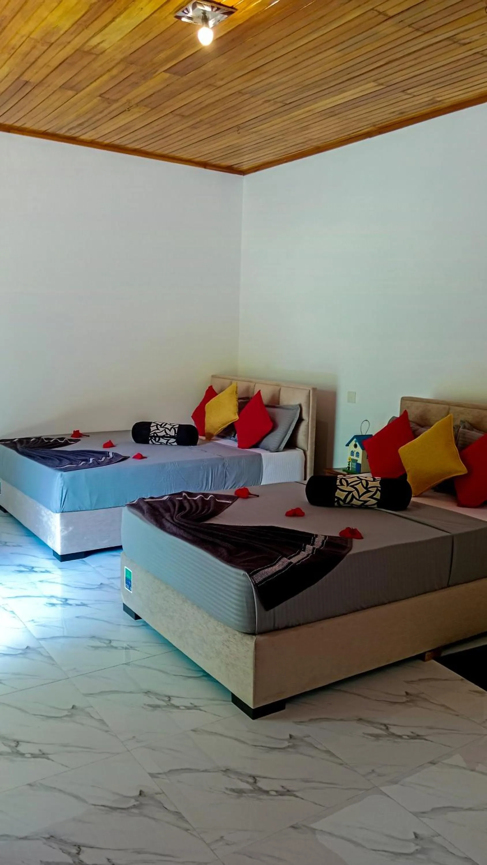 Bed in Sigiri Thilanka Rest Sigiriya