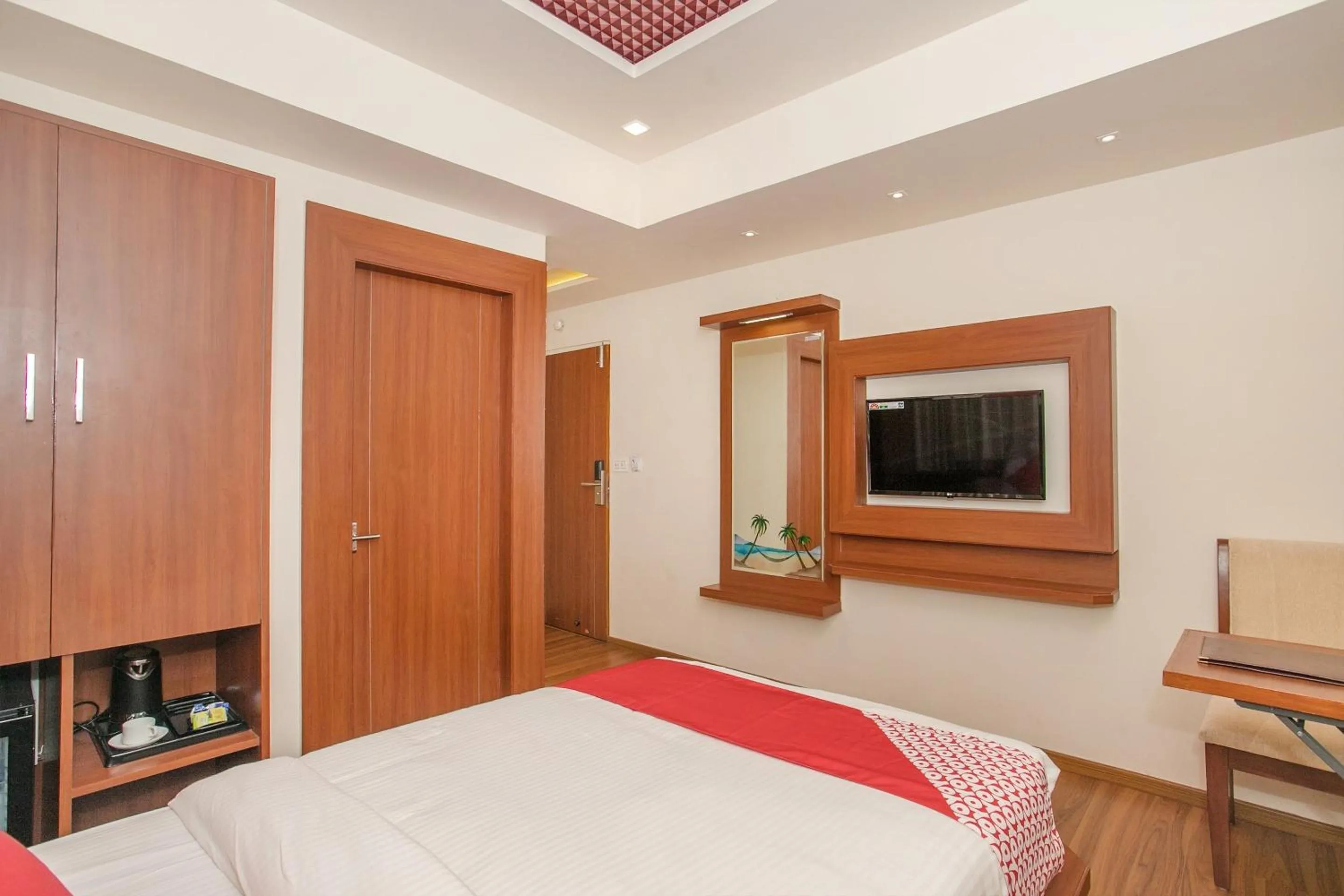 Bedroom, Bed in Hotel O Royal Stay