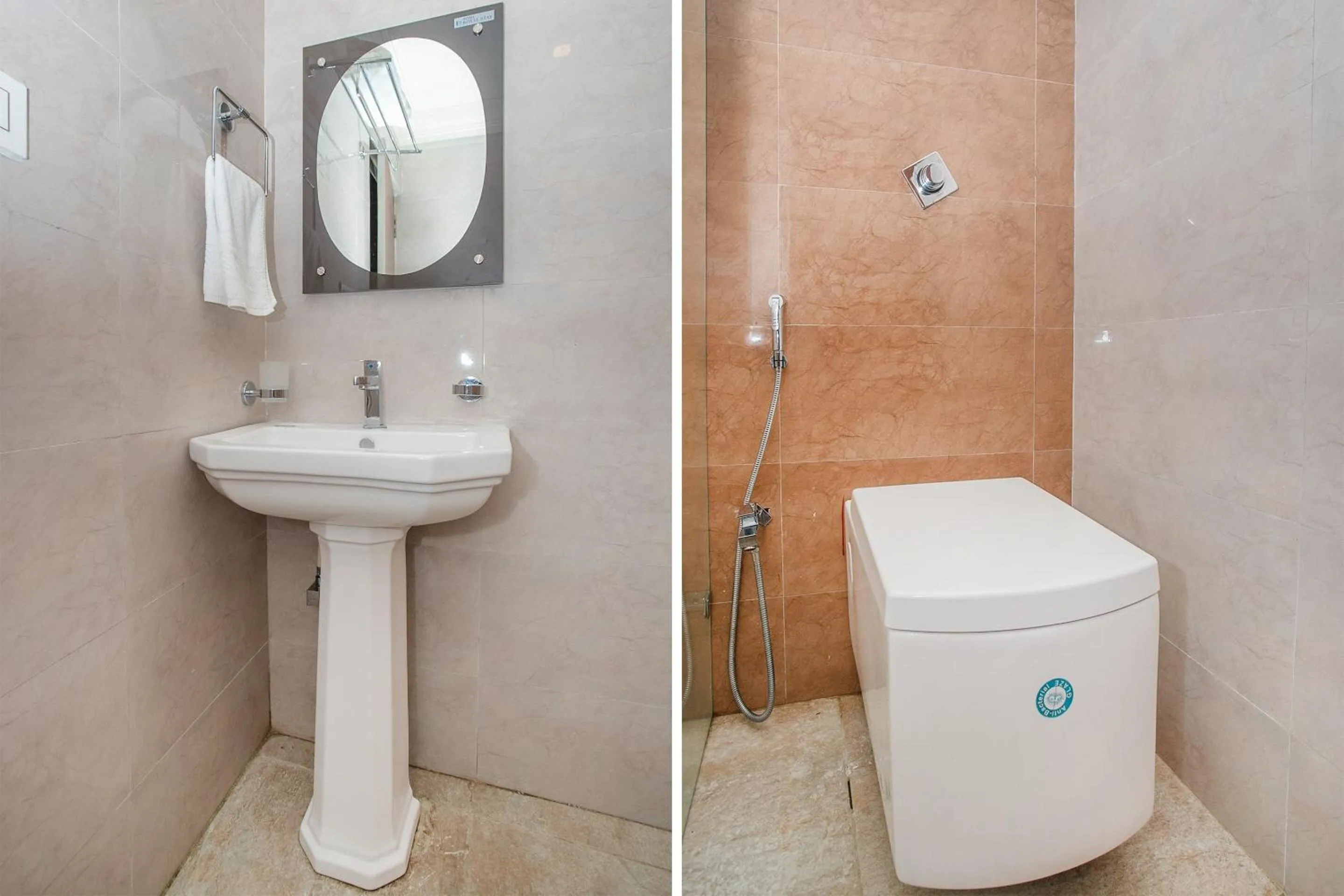 Bathroom in Hotel O Royal Stay