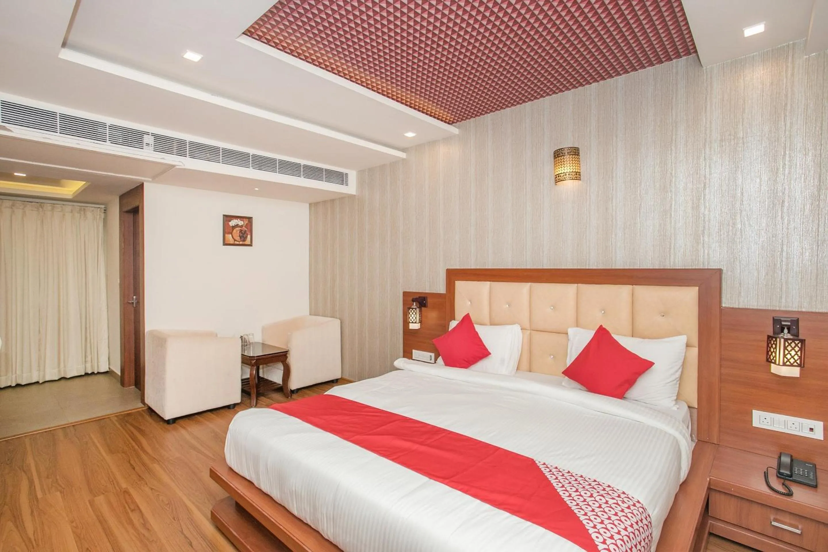 Bedroom, Bed in Hotel O Royal Stay