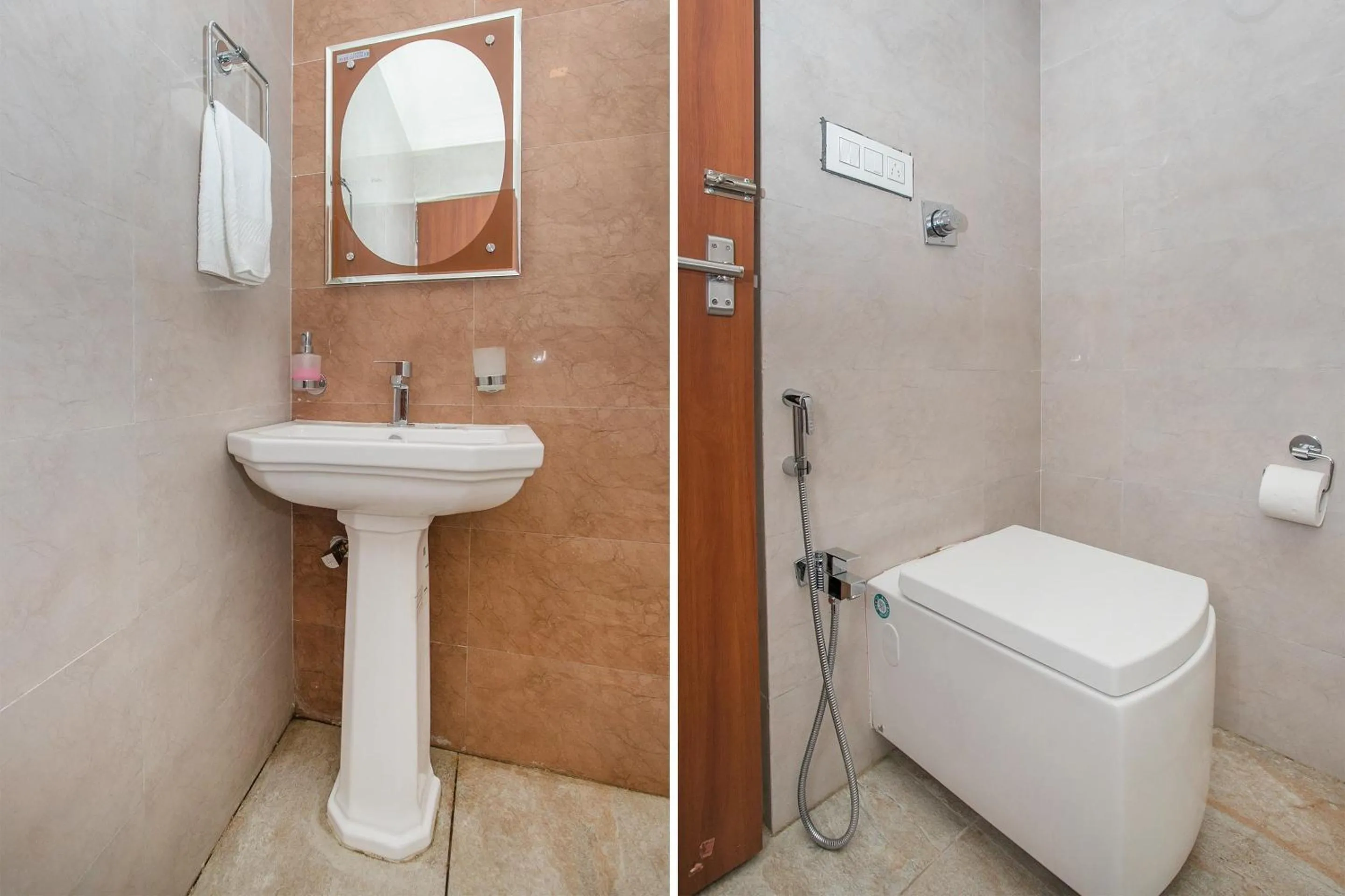 Bathroom in Hotel O Royal Stay