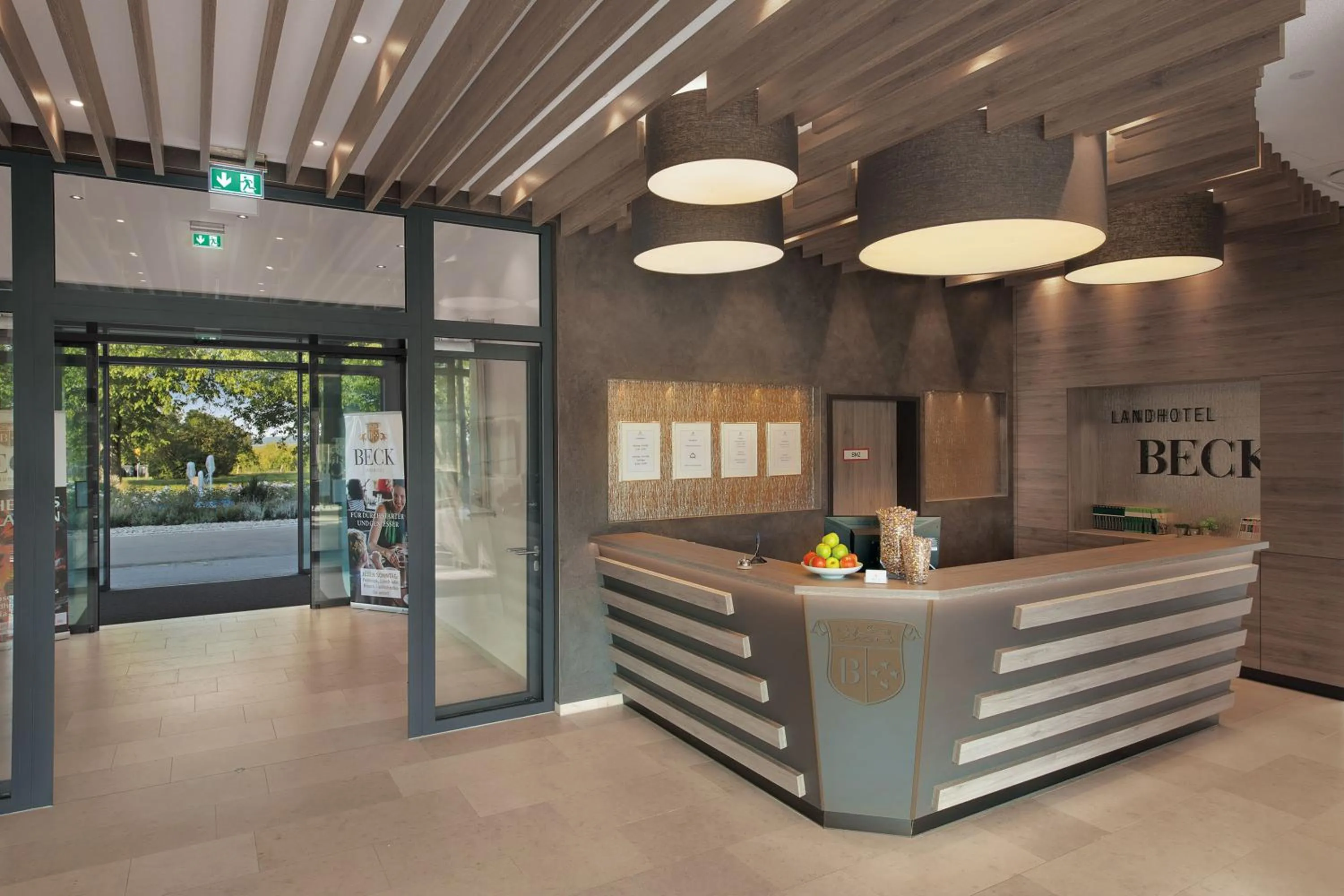 Lobby or reception in Landhotel Beck