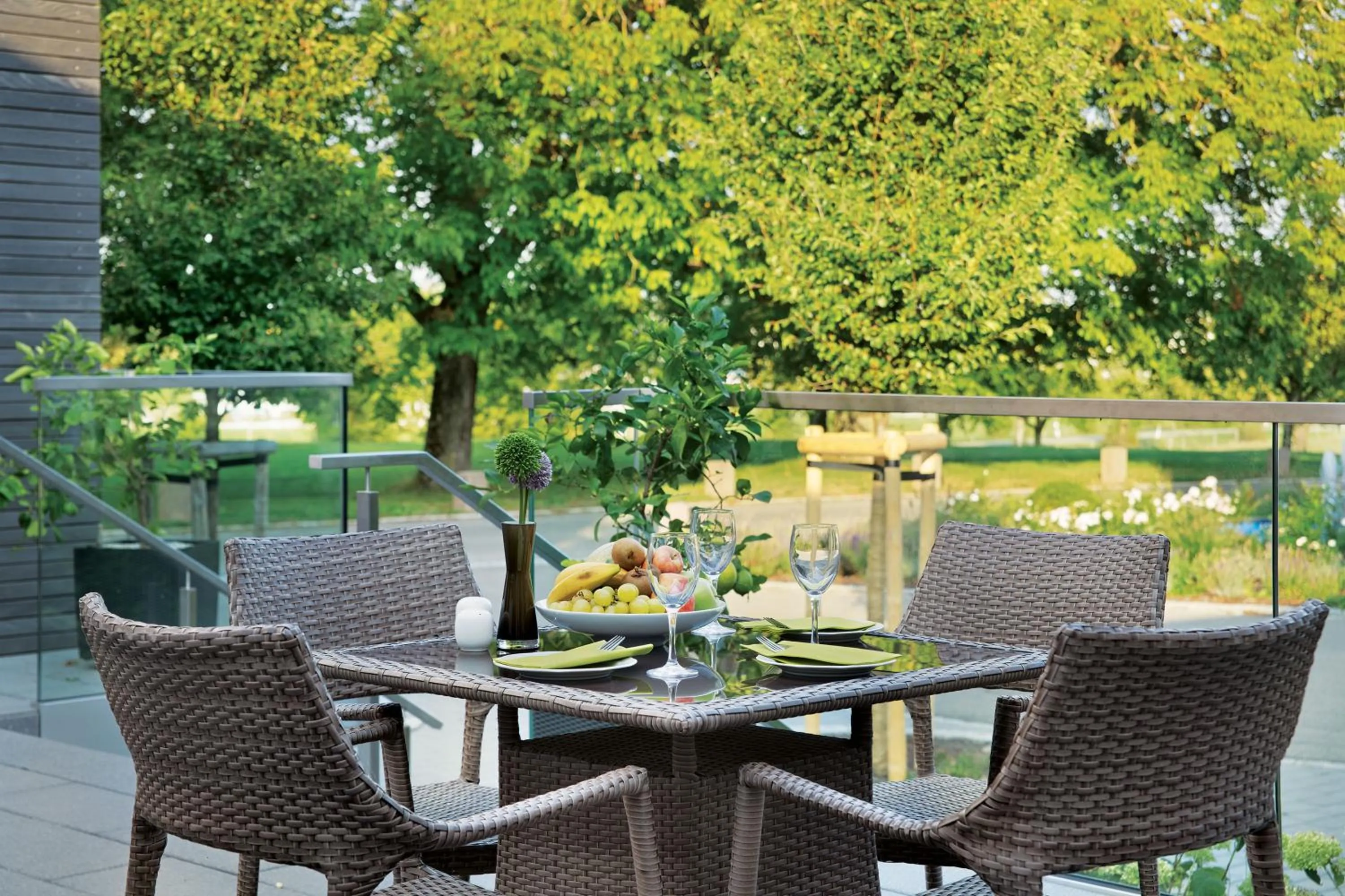 Balcony/Terrace in Landhotel Beck