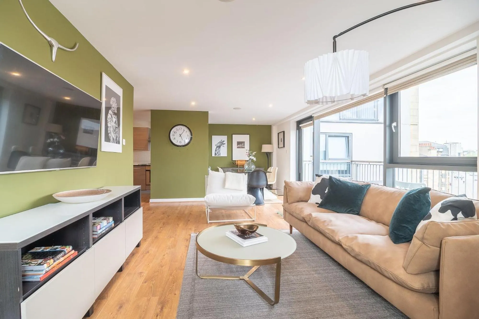 Seating Area in SECC Hydro Executive 7 Apartment