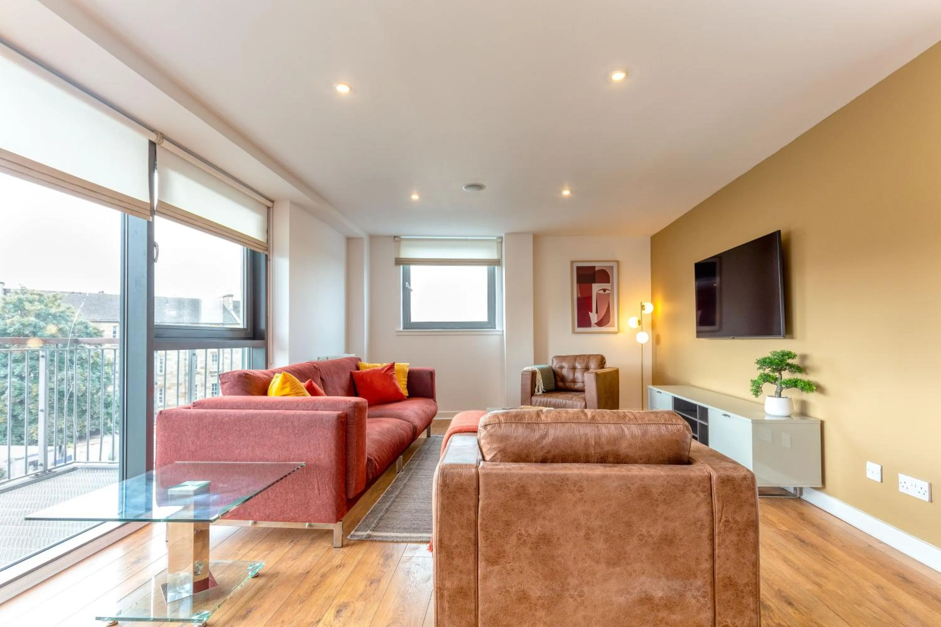 Seating Area in SECC Hydro Executive 7 Apartment