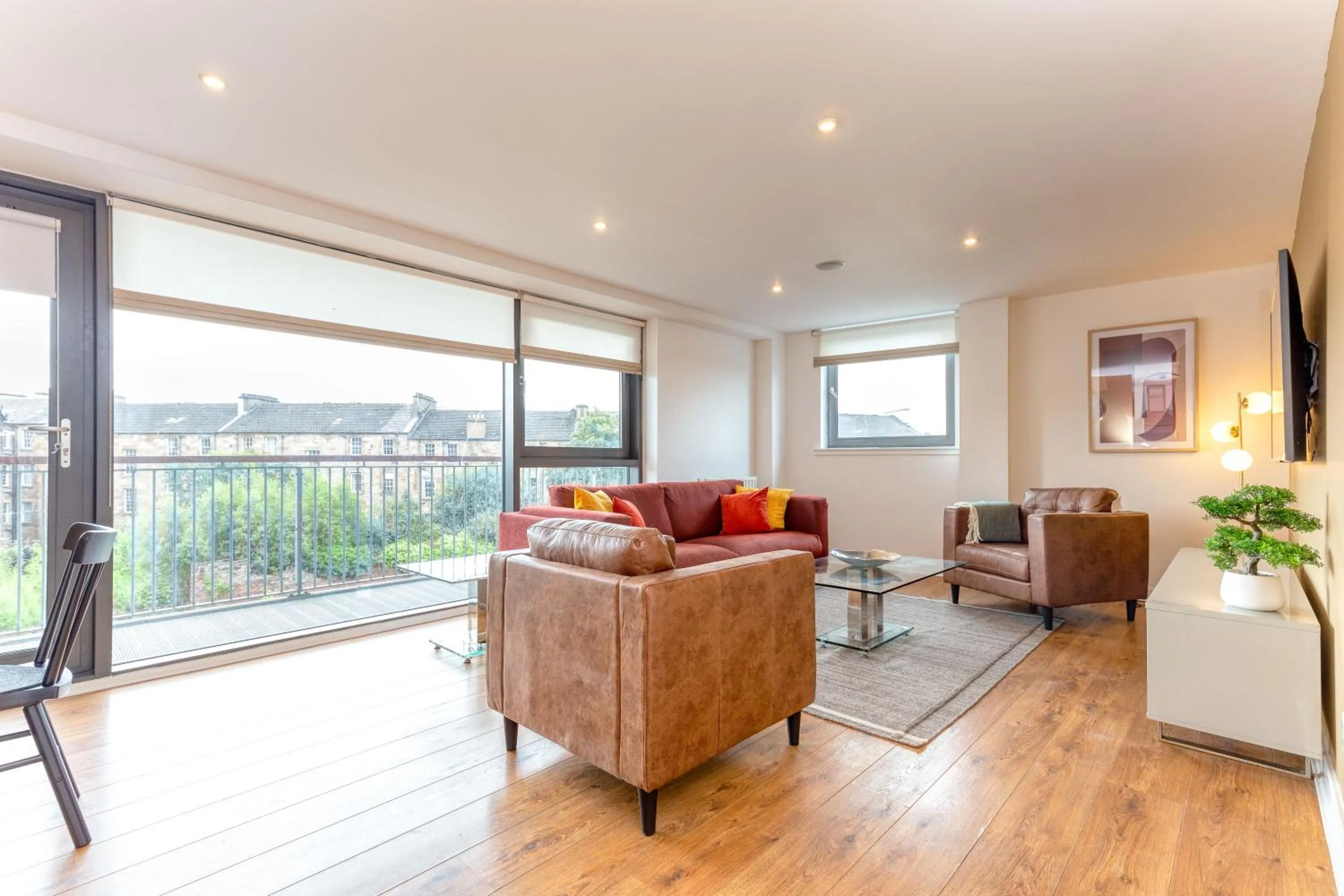 Seating Area in SECC Hydro Executive 7 Apartment