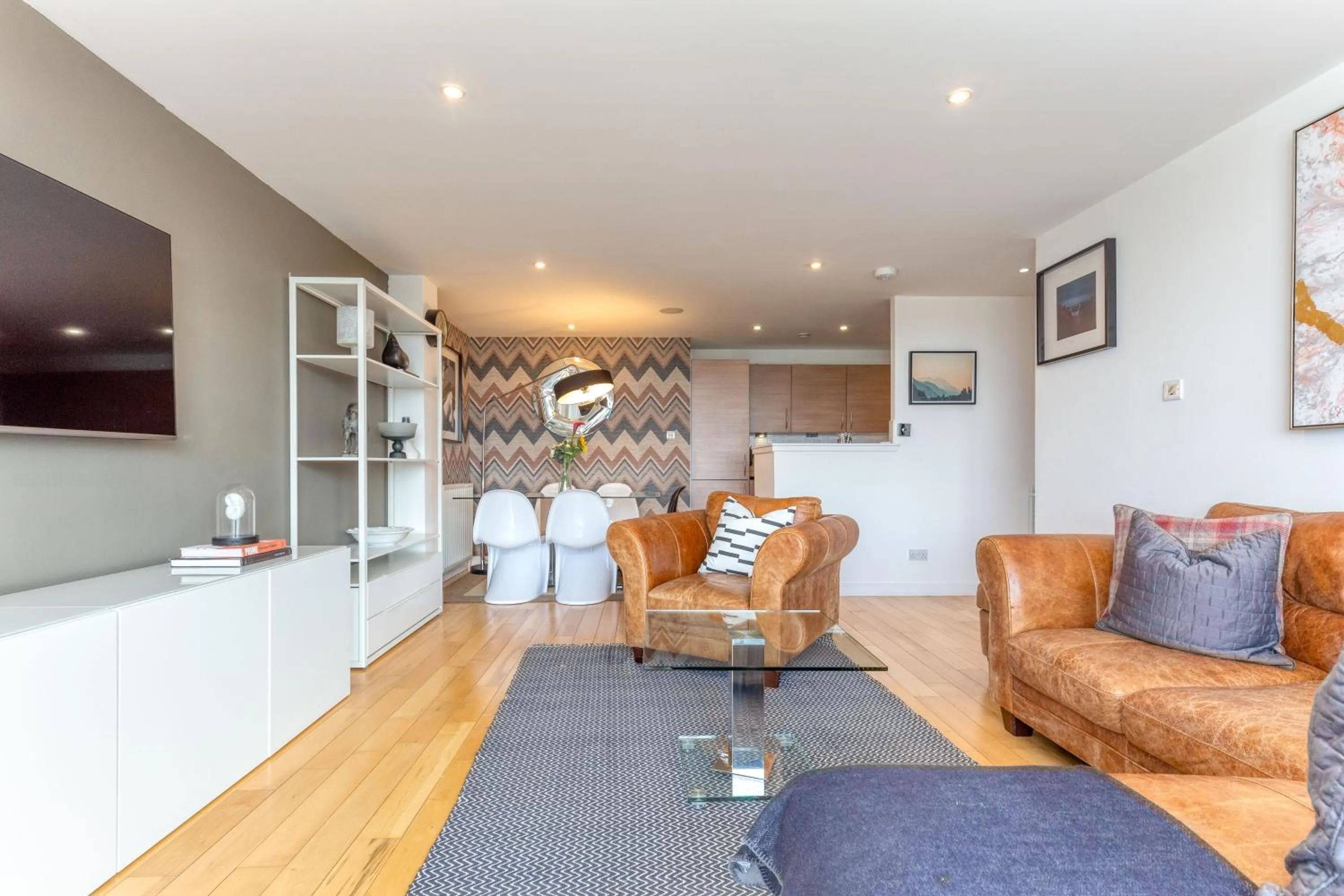 Seating Area in SECC Hydro Executive 7 Apartment