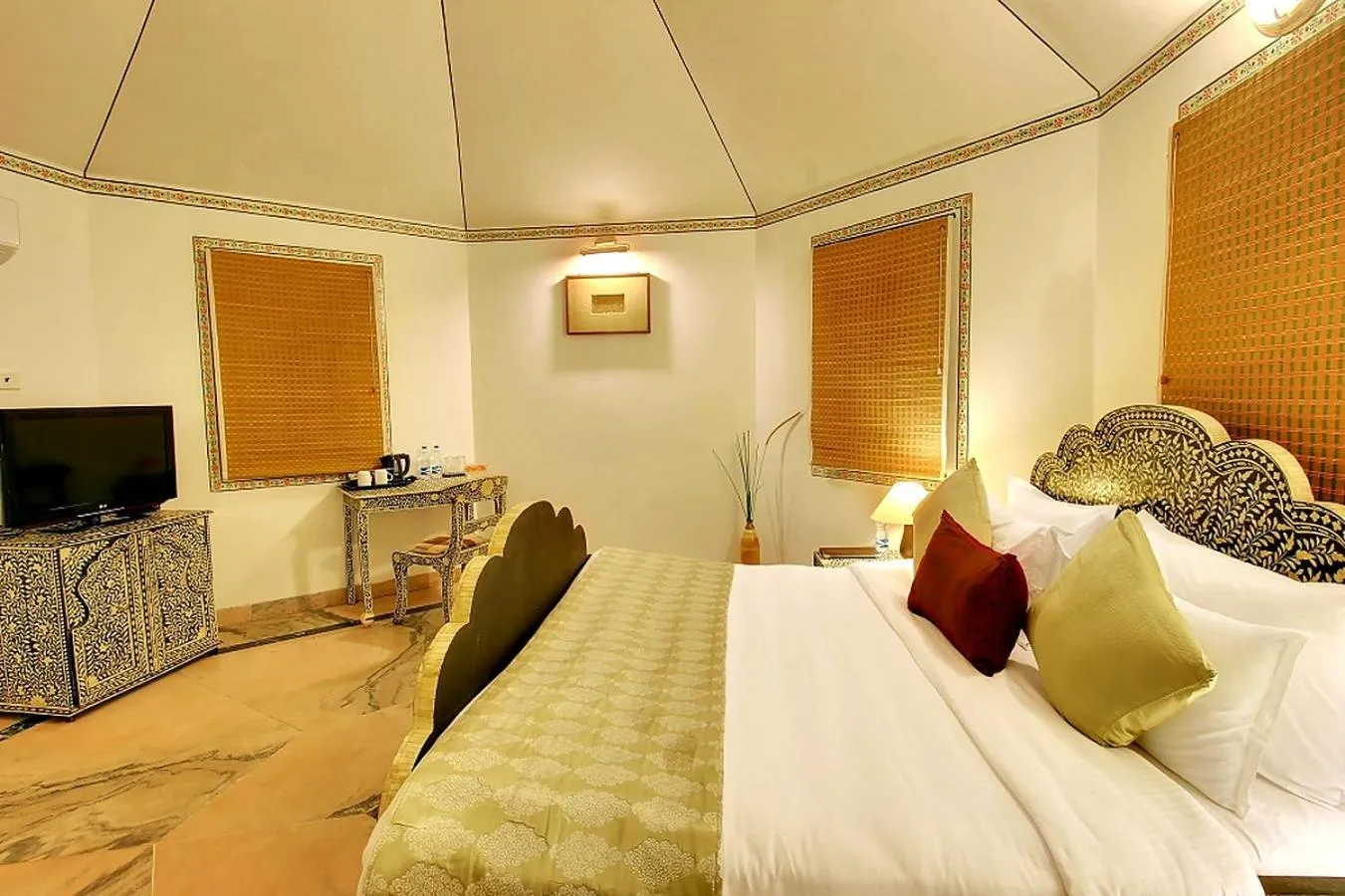 Bed in Holiday Resort & Spa A Unit of S Poddar Group