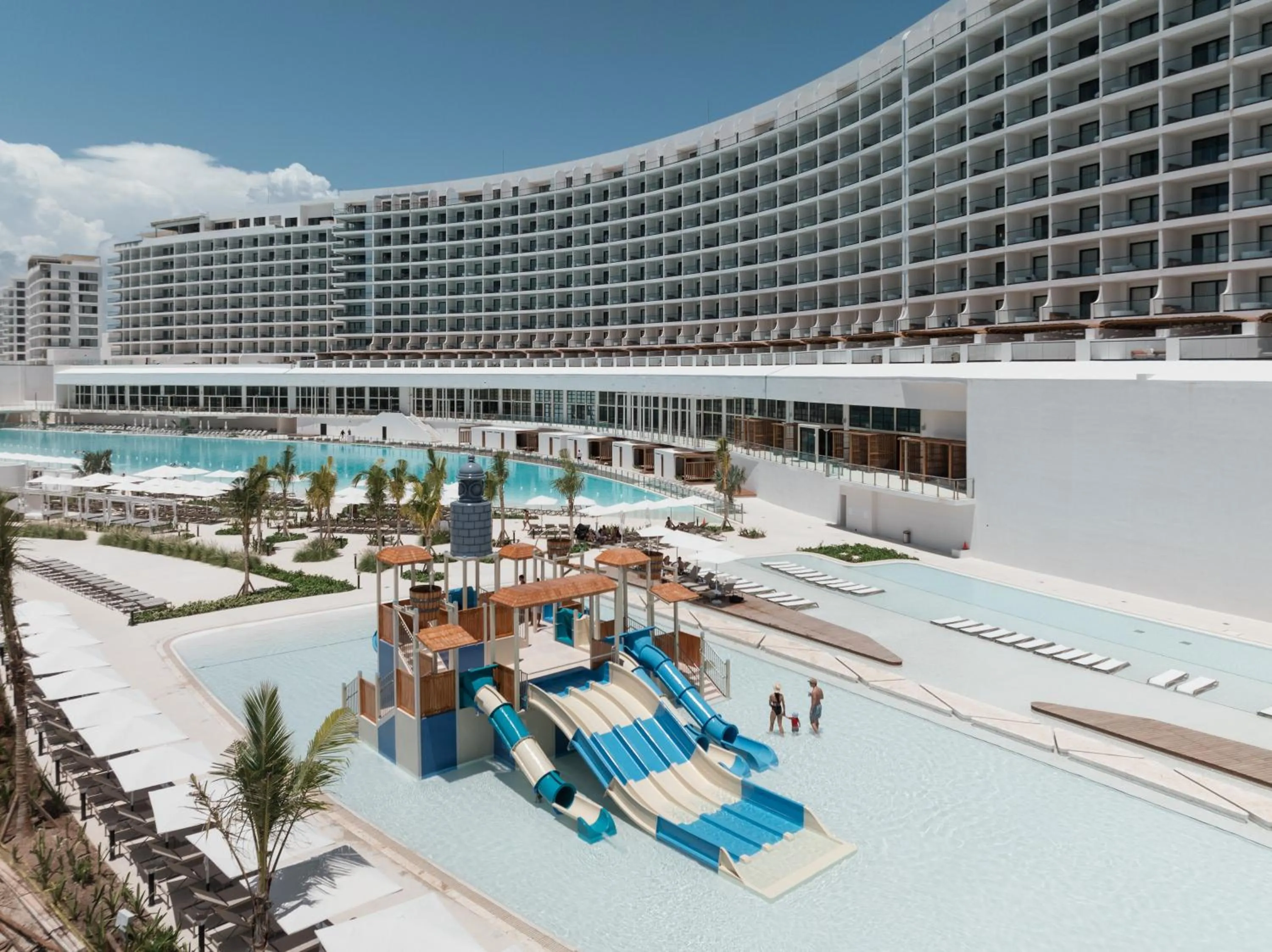 Aqua park in AVA Resort Cancun - All Inclusive
