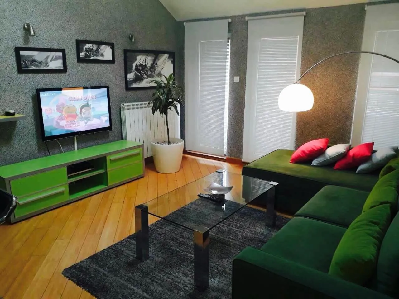 Living room in Vip apartment Beograd