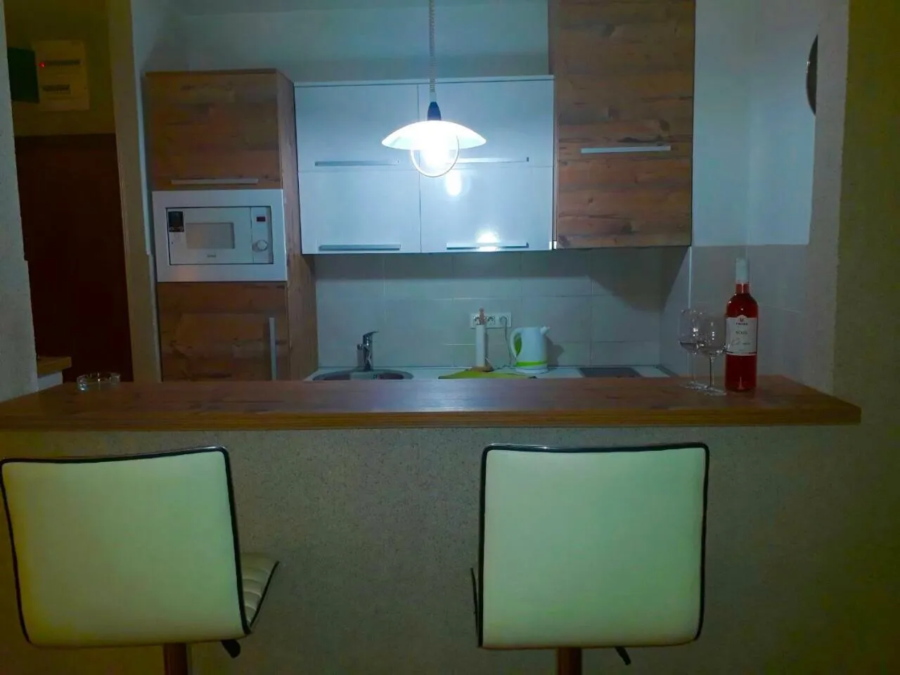 Kitchen or kitchenette in Vip apartment Beograd