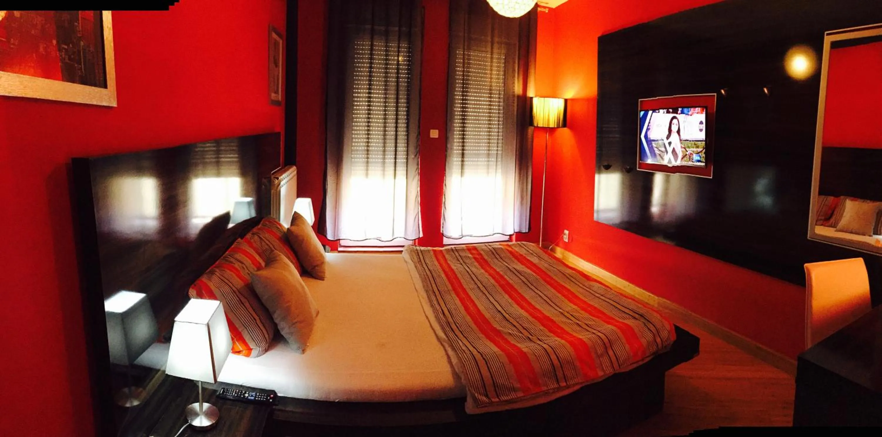 Bedroom, Bed in Vip apartment Beograd