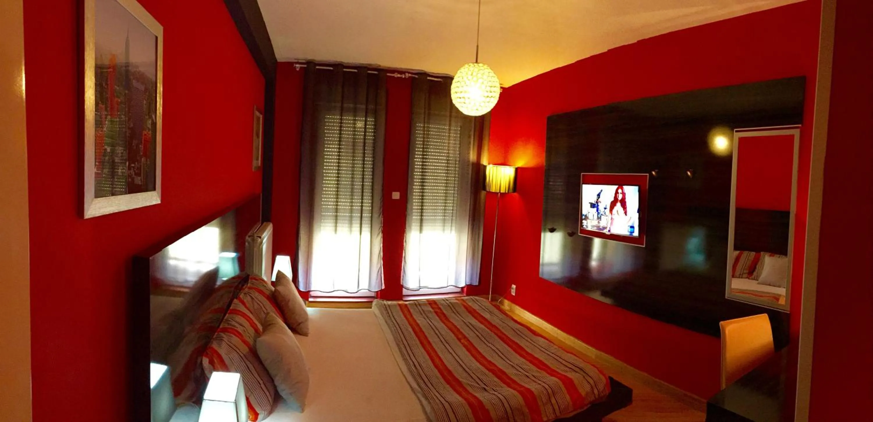 Bedroom, Bed in Vip apartment Beograd