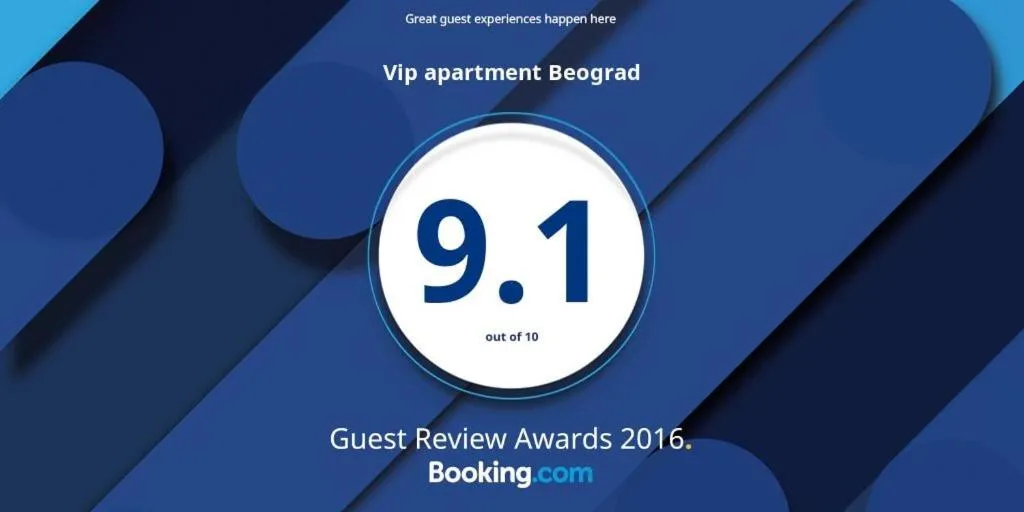 Certificate/Award in Vip apartment Beograd