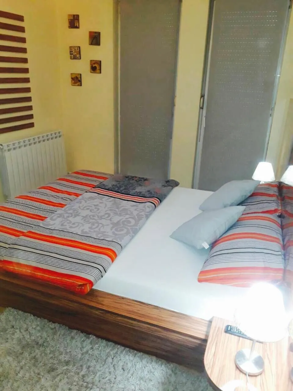 Bedroom, Bed in Vip apartment Beograd