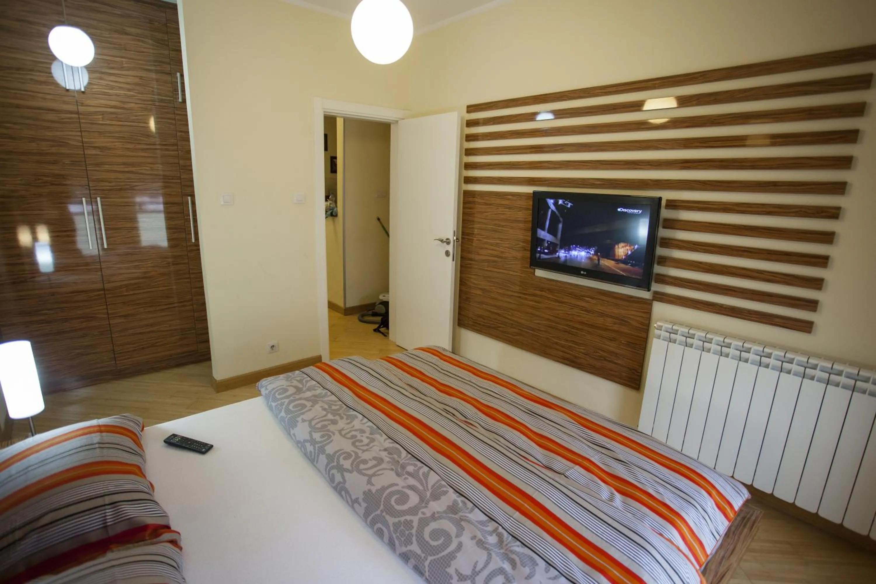 Bedroom, Bed in Vip apartment Beograd