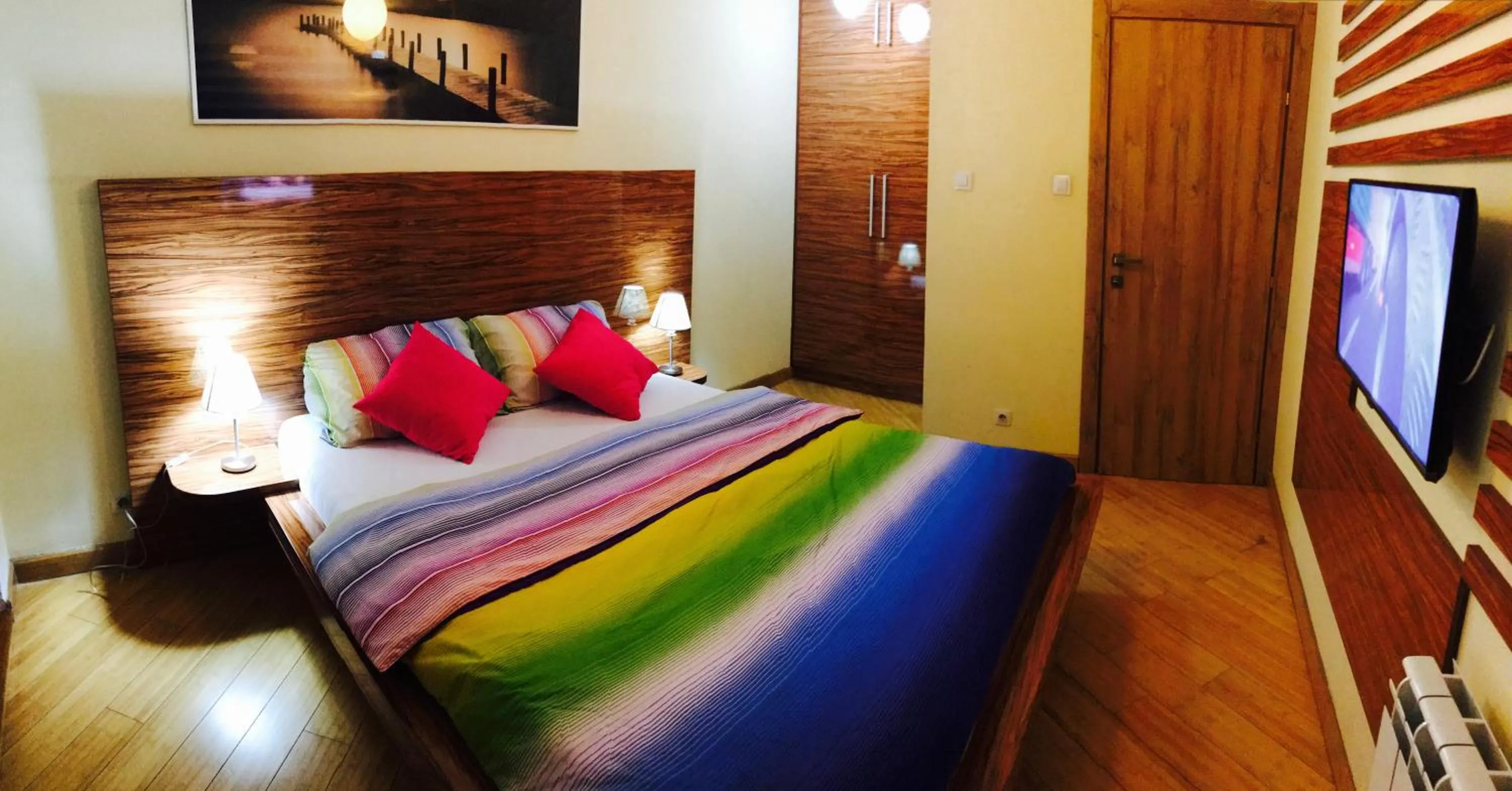 Bedroom, Bed in Vip apartment Beograd