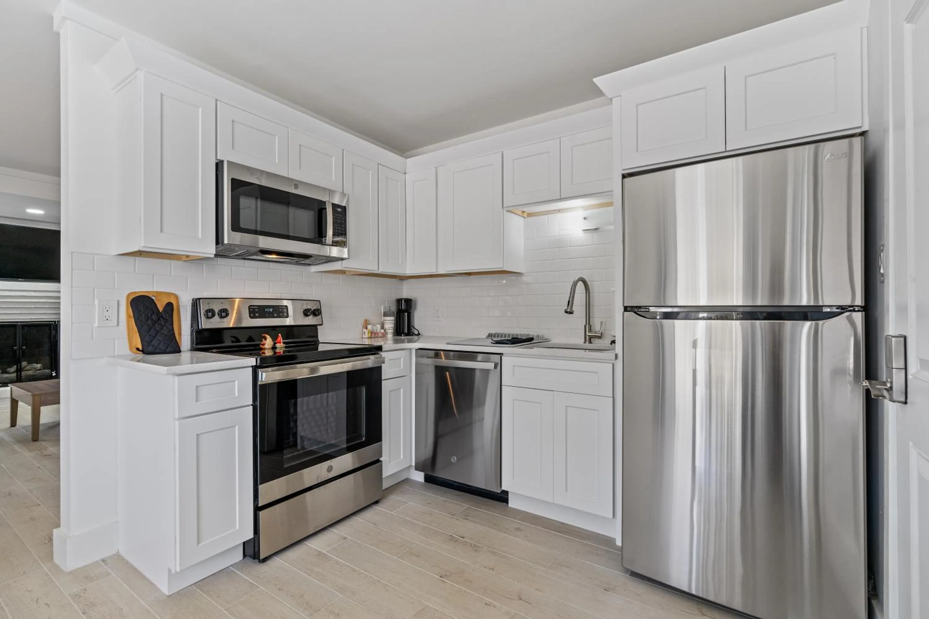 kitchen in Fin's Inn