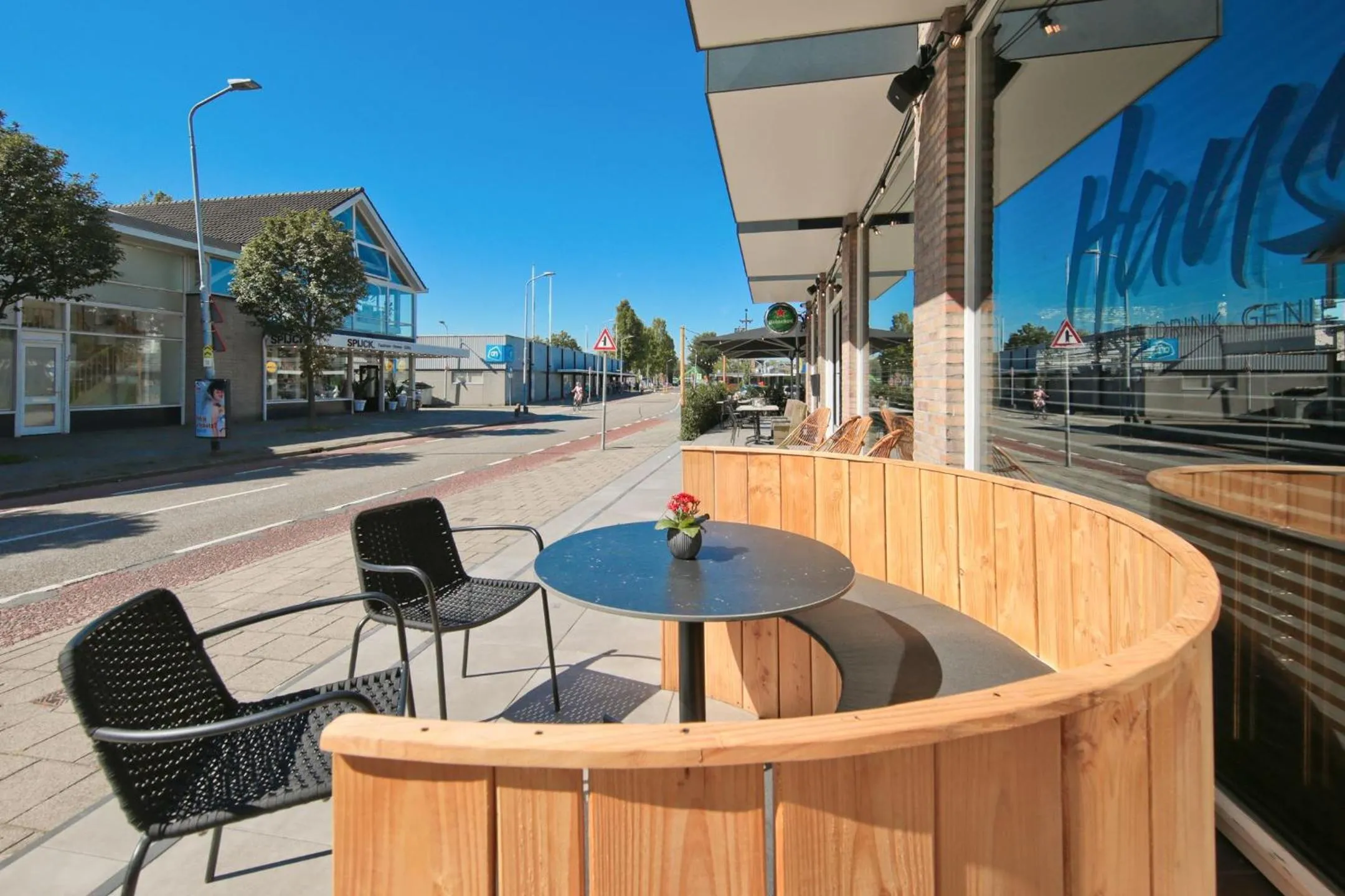 Balcony/Terrace in Boutique Hotel Hans - Amsterdam Schiphol Airport