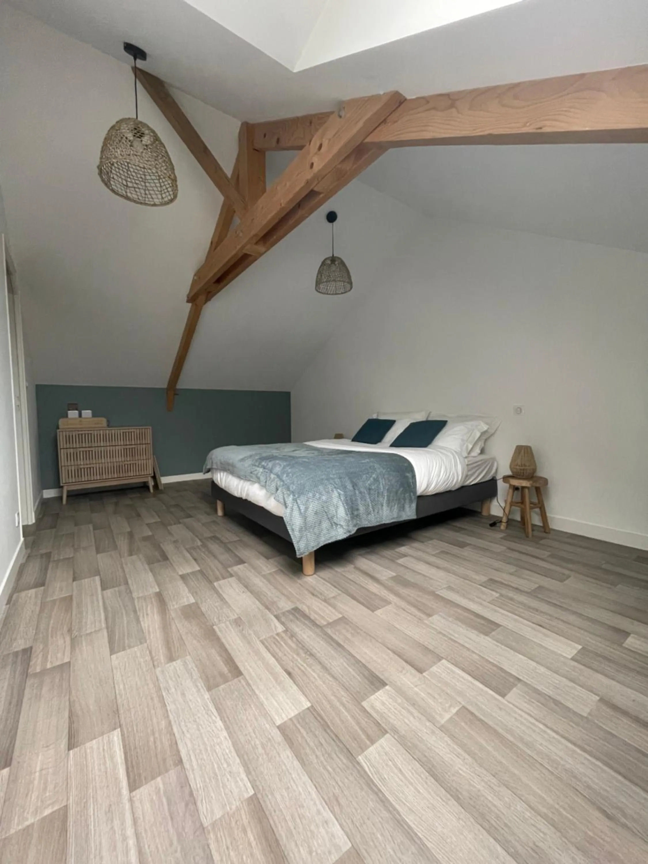 Photo of the whole room, Bed in Ducey Appart'Hôtel - Les Rivières