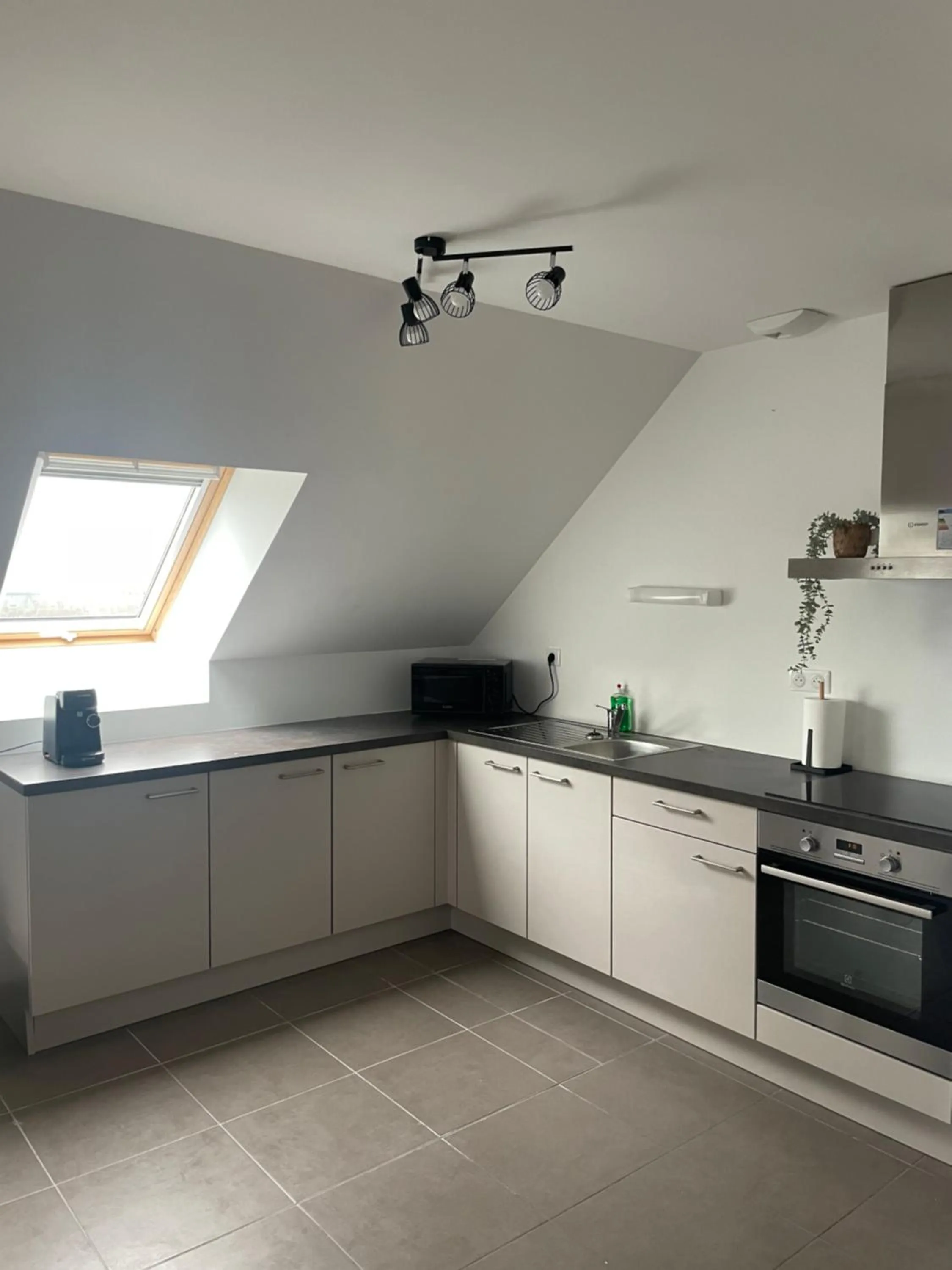 Kitchen or kitchenette in Ducey Appart'Hôtel - Les Rivières