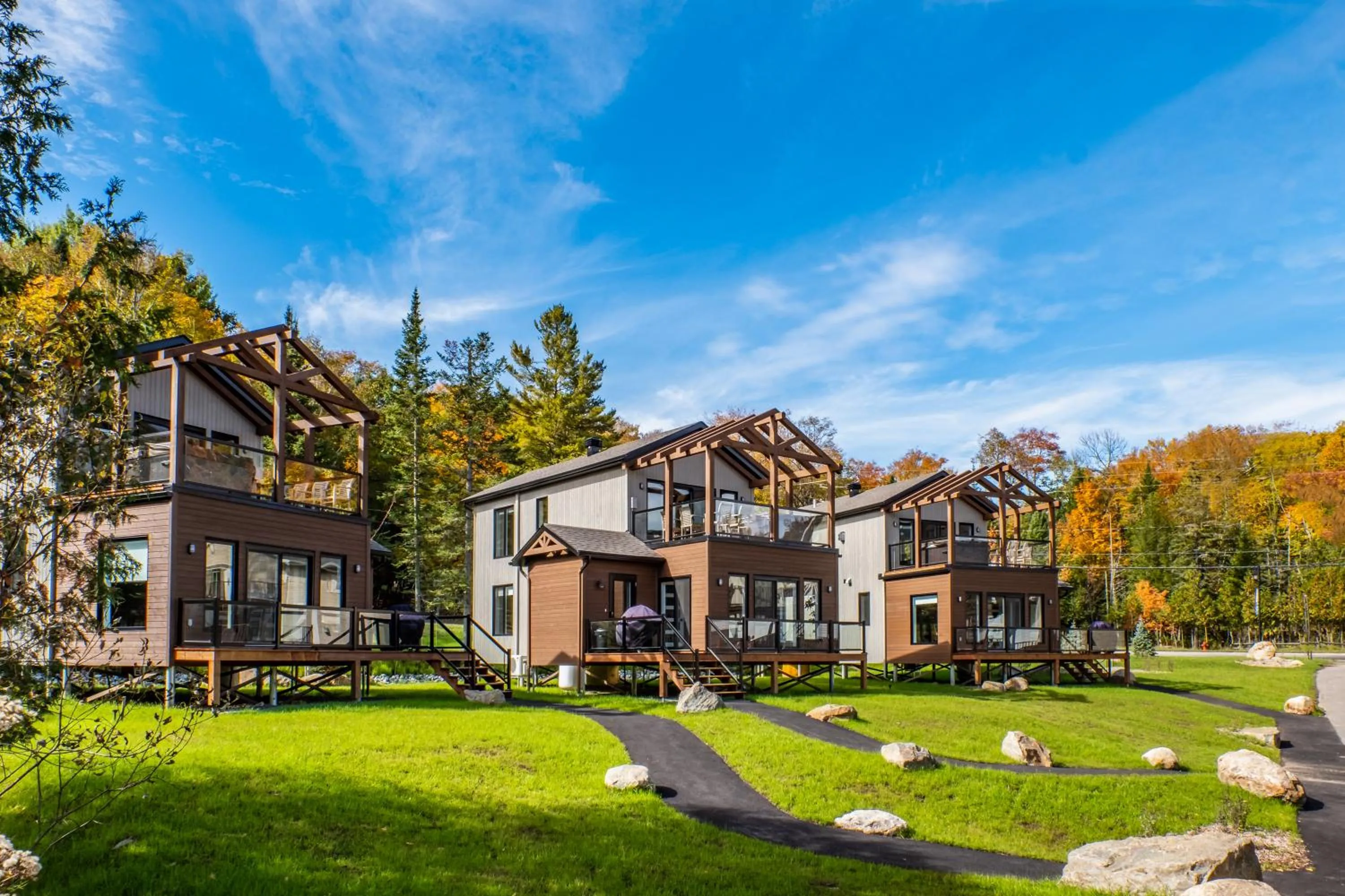 Property building in Les Chalets Sauvignon