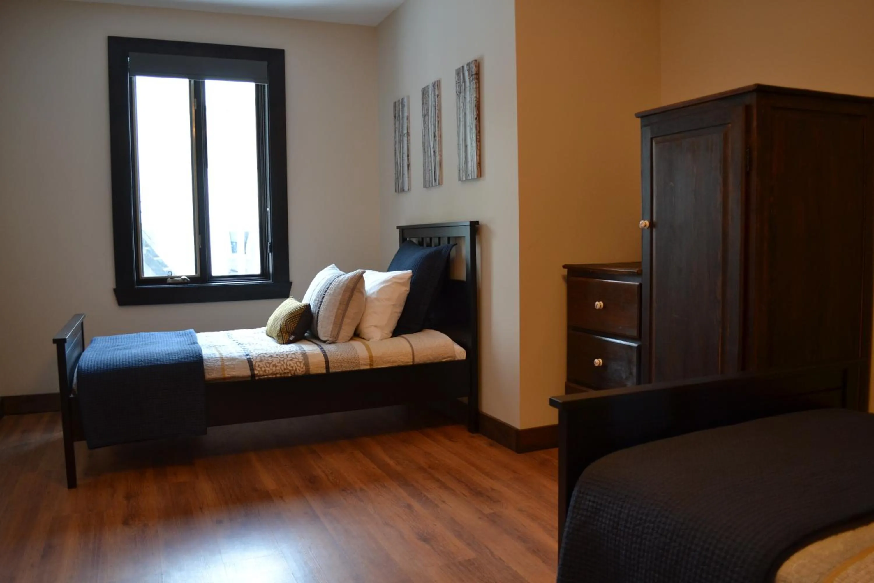 Bed in Les Chalets Sauvignon