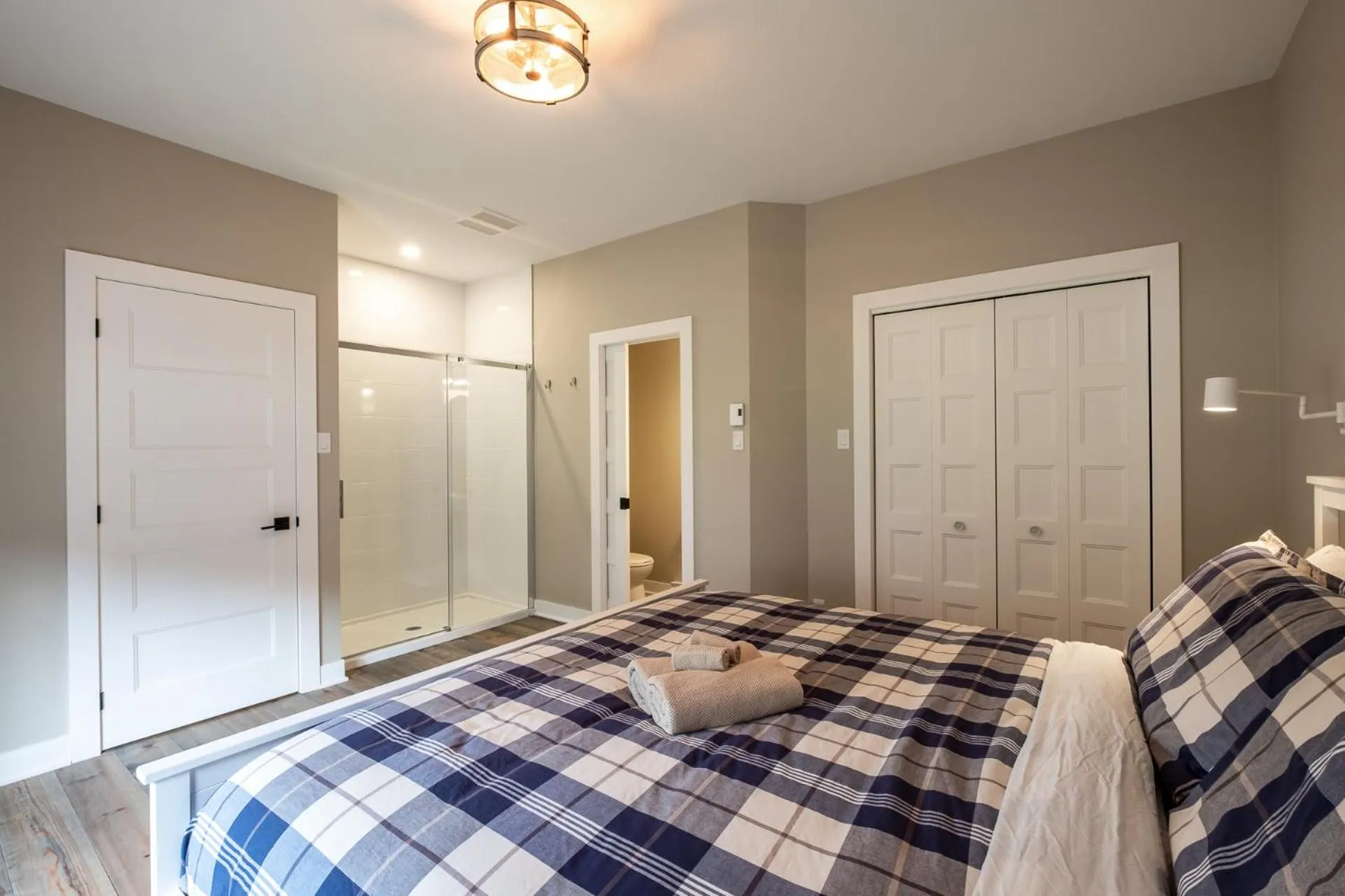 Bed in Les Chalets Sauvignon