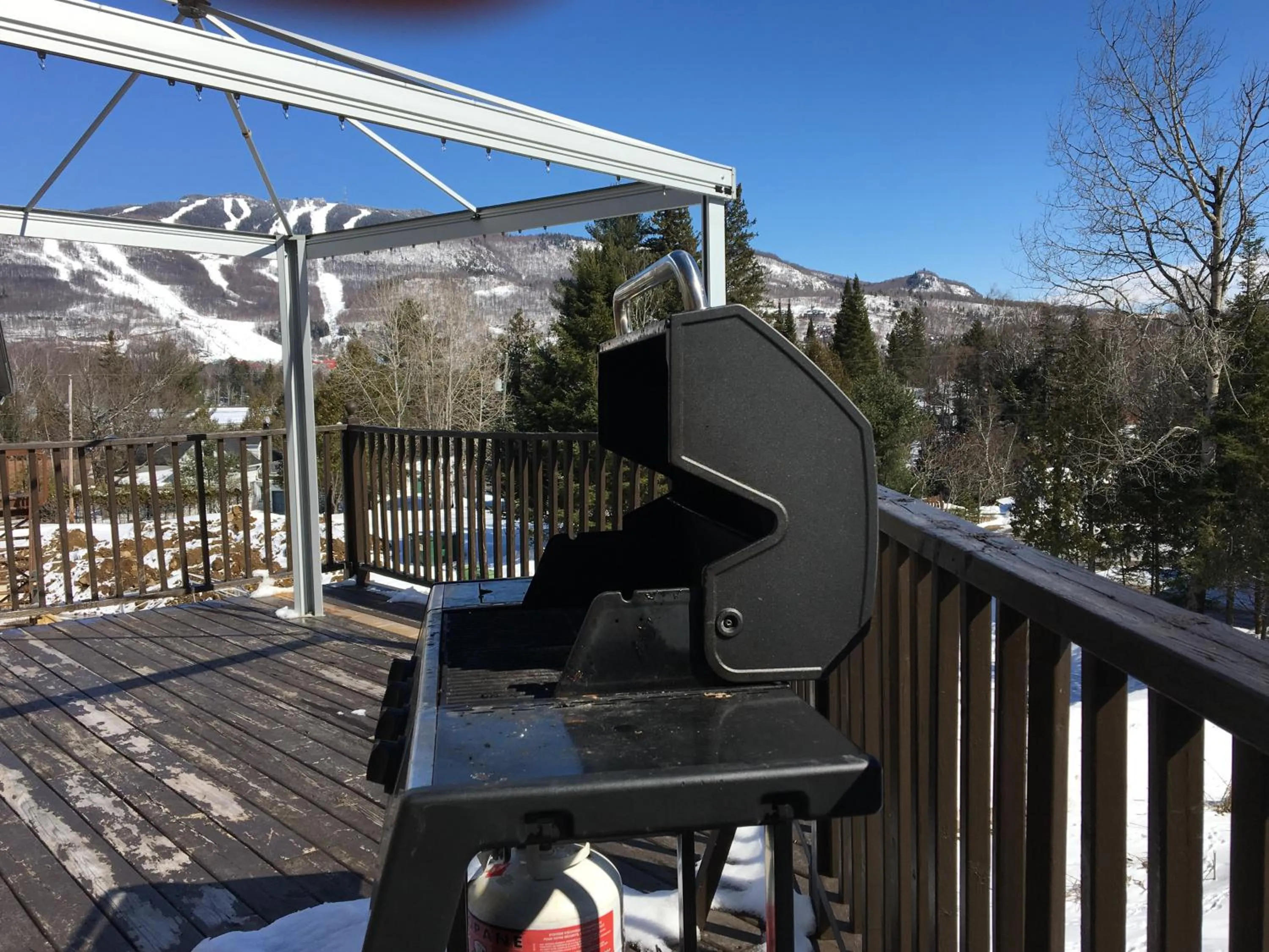 BBQ facilities in Les Chalets Sauvignon
