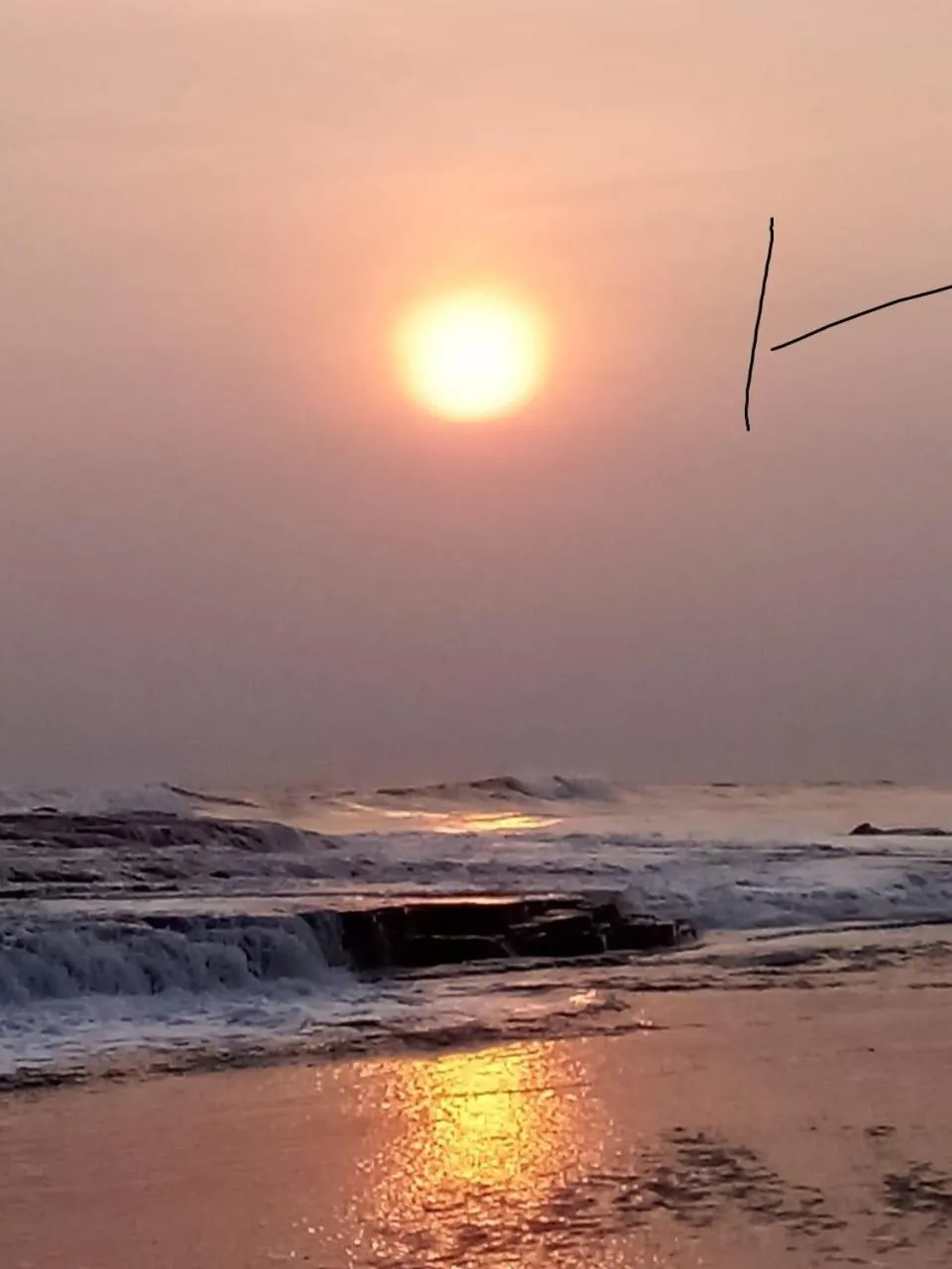 Sunset in Hotel Villa Ordonez