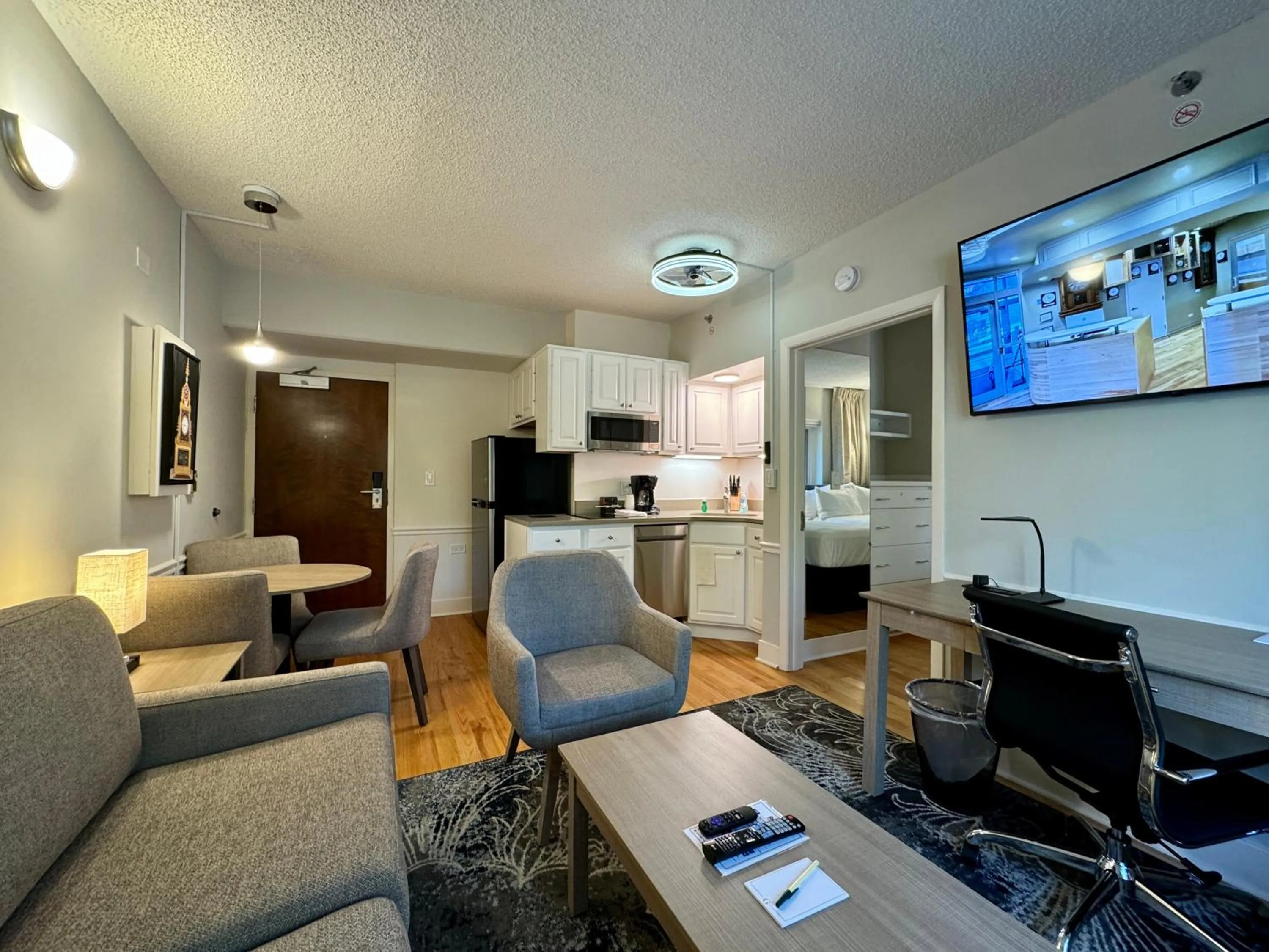 Living room in The GEM Museum Suites