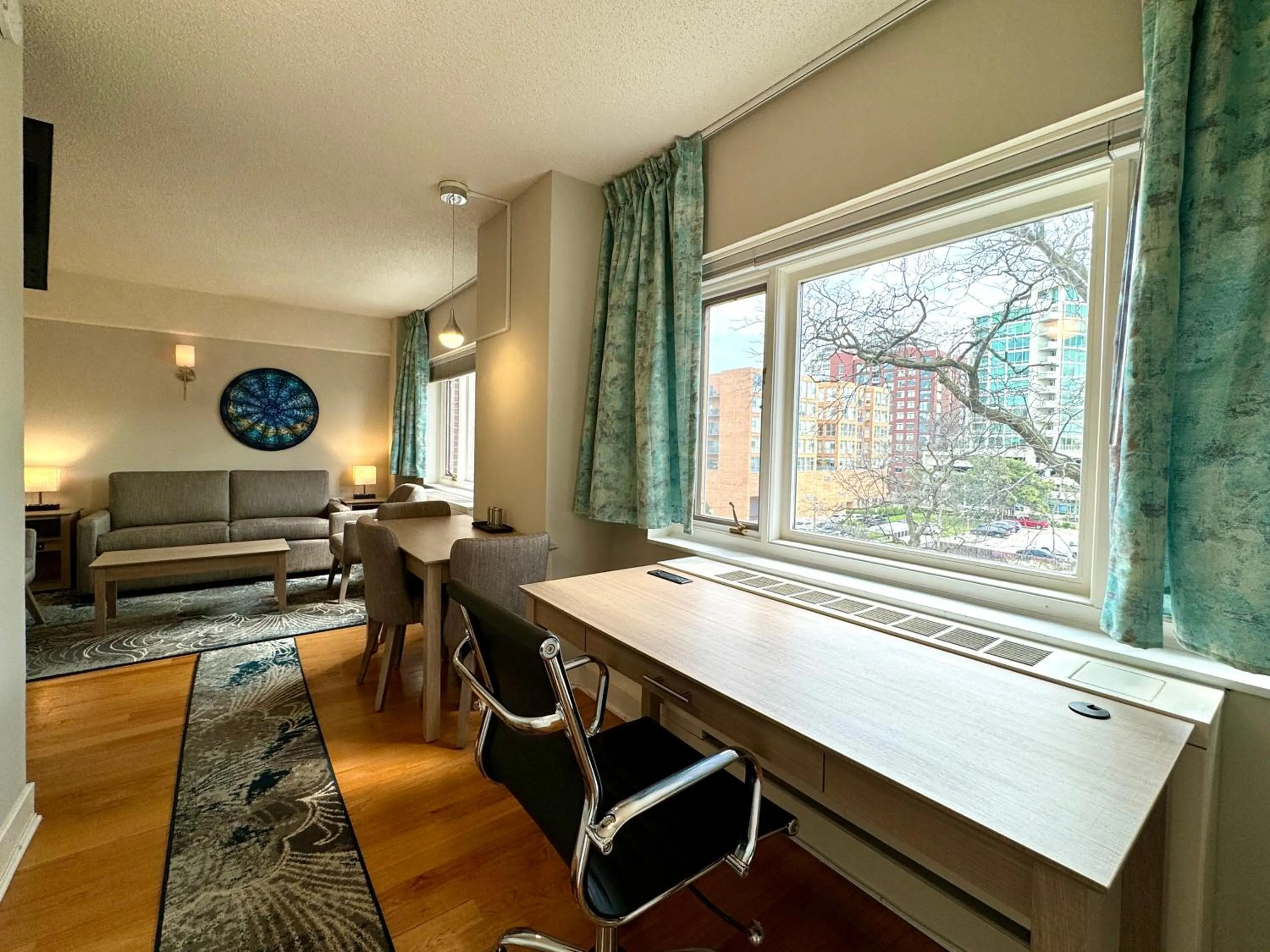 Living room in The GEM Museum Suites