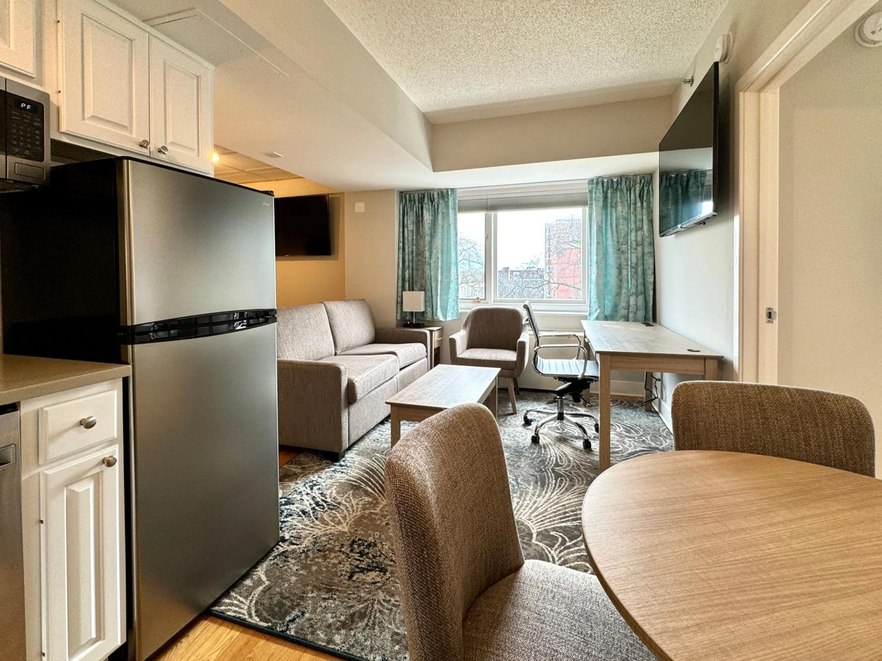 Living room in The GEM Museum Suites