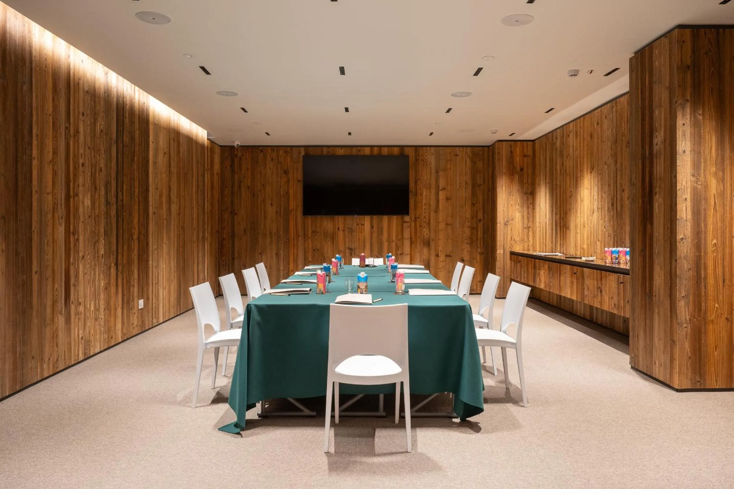 Meeting/conference room in Grand Hotel Courmayeur Mont Blanc, by R Collection Hotels
