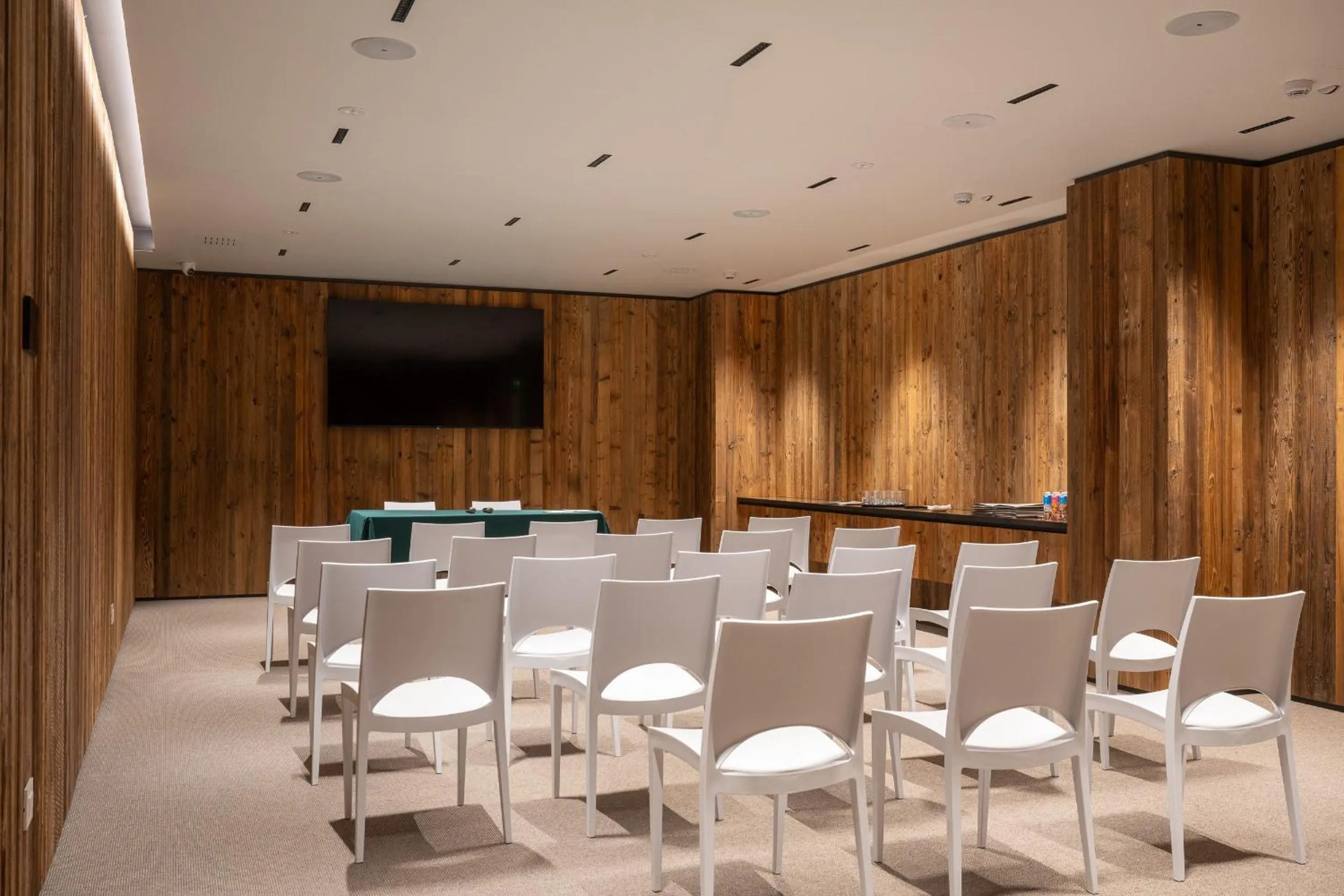 Meeting/conference room in Grand Hotel Courmayeur Mont Blanc, by R Collection Hotels