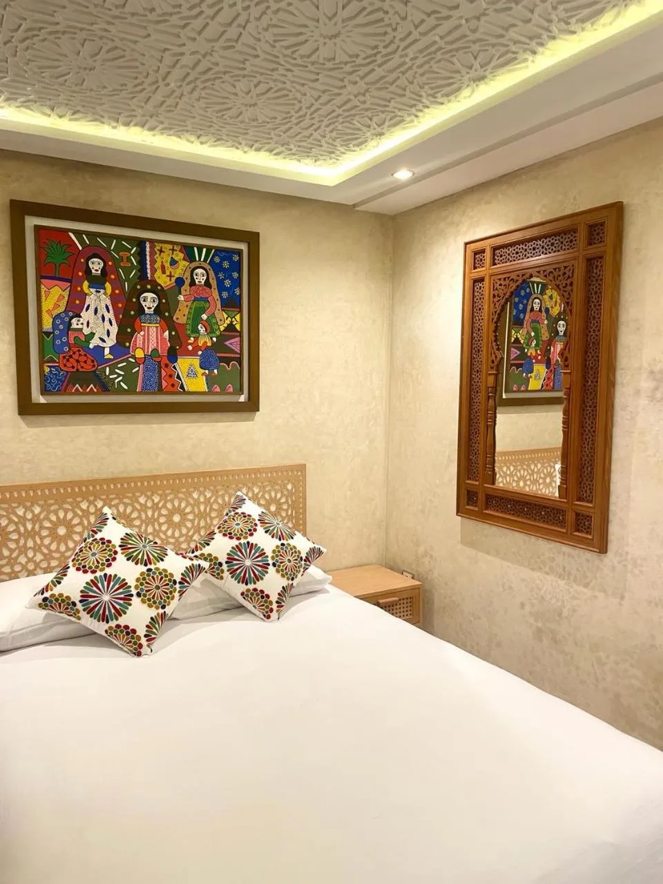 Bedroom, Bed in Luxurious Riad Center Rabat Dar Al Jeld