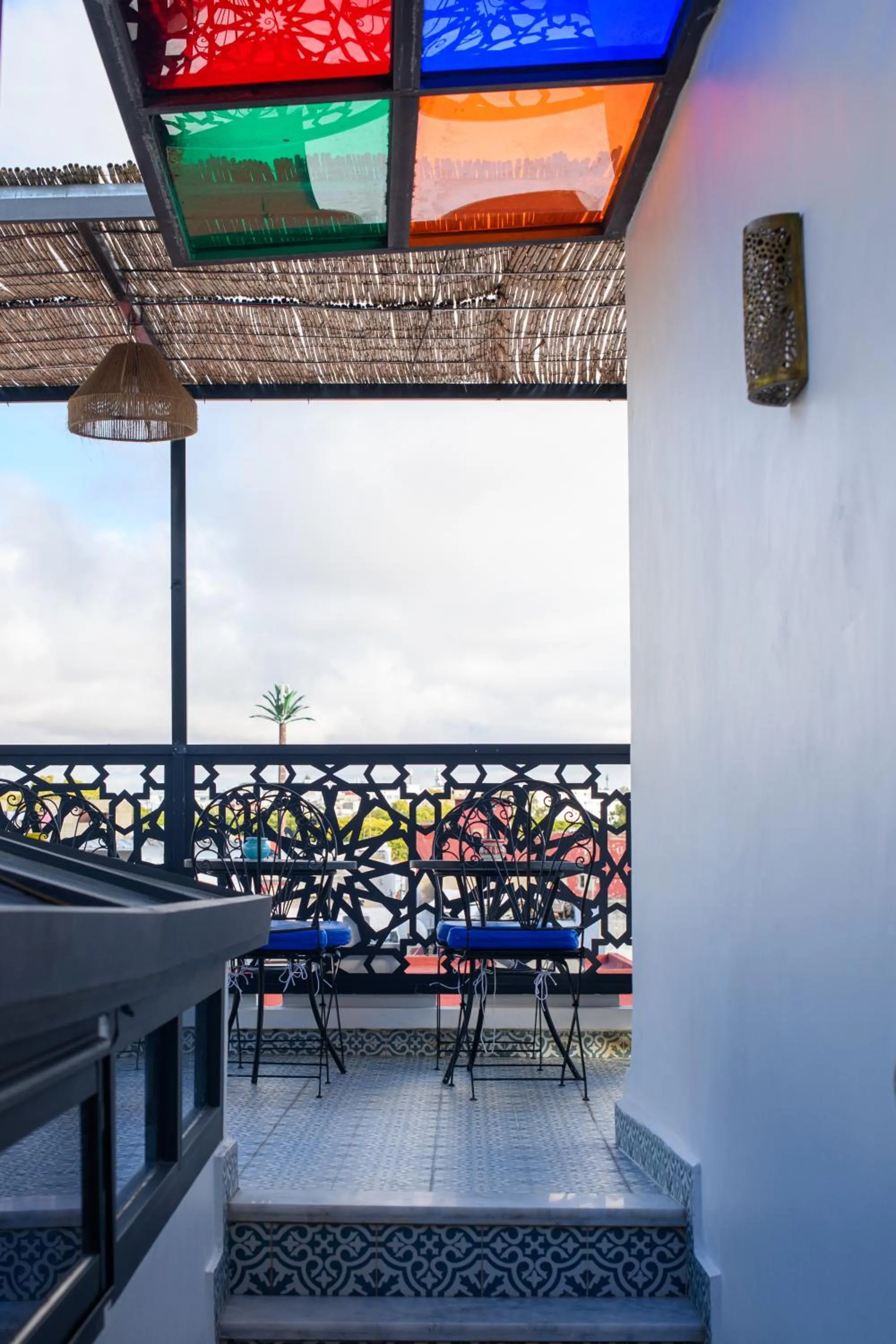 Patio in Luxurious Riad Center Rabat Dar Al Jeld