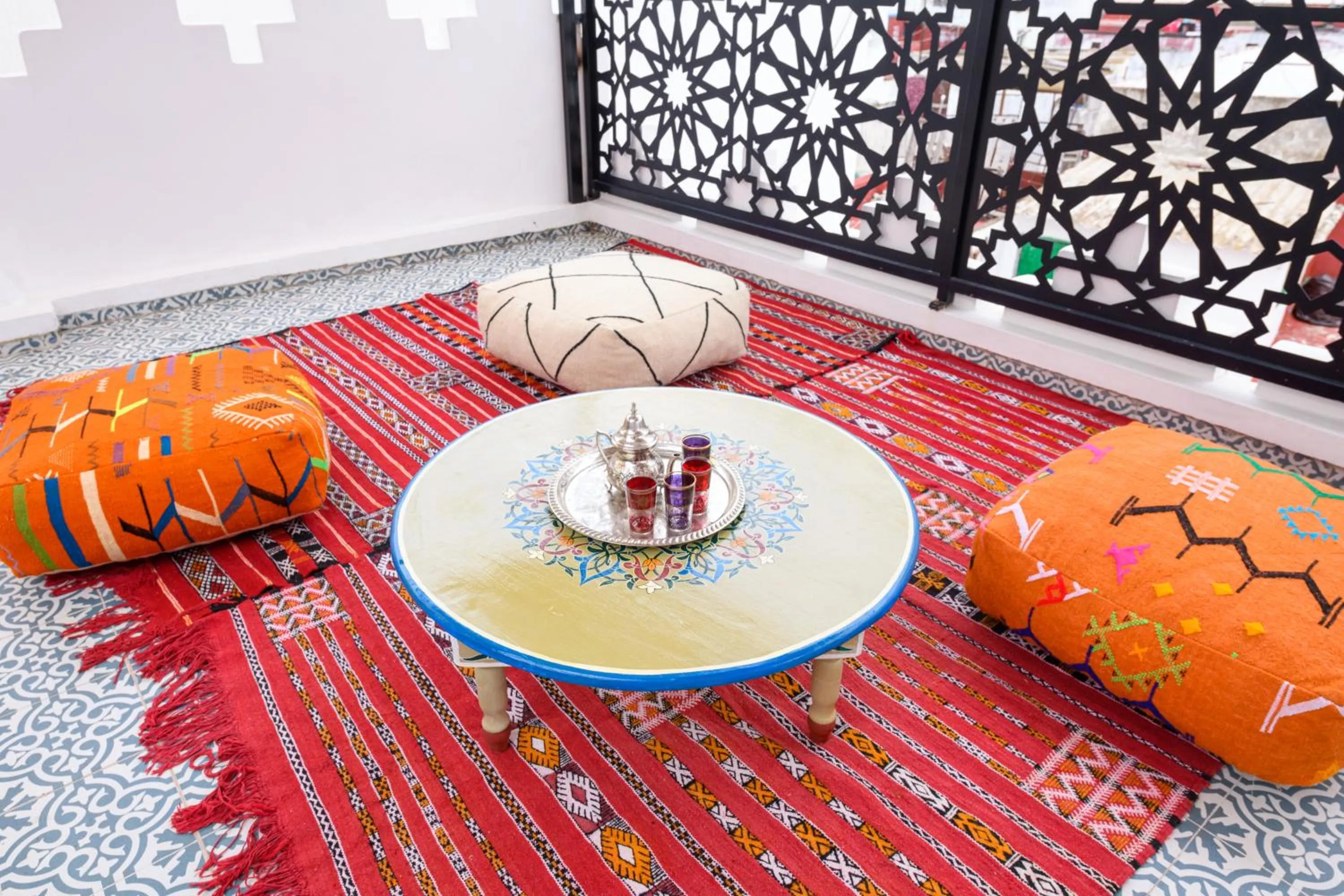 Patio in Luxurious Riad Center Rabat Dar Al Jeld