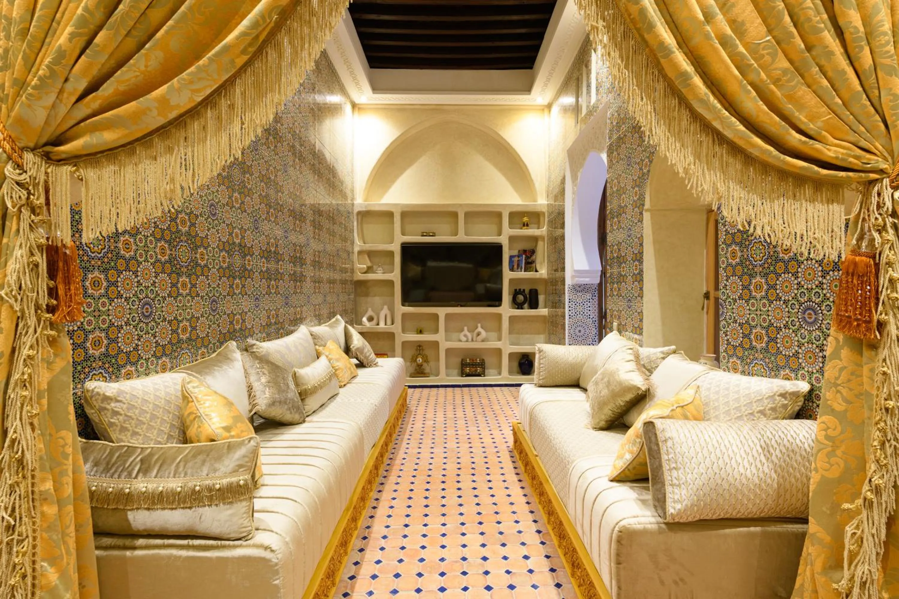 Living room in Luxurious Riad Center Rabat Dar Al Jeld