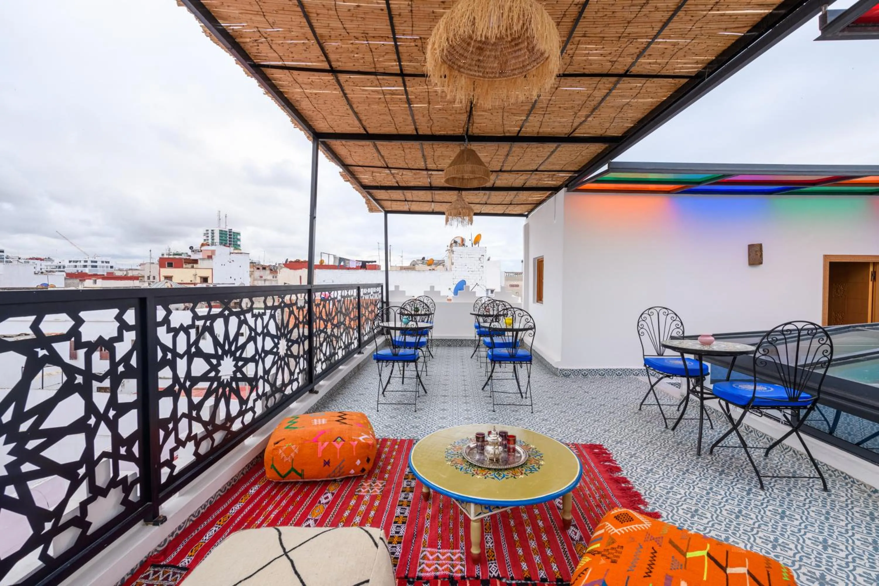 Patio in Luxurious Riad Center Rabat Dar Al Jeld