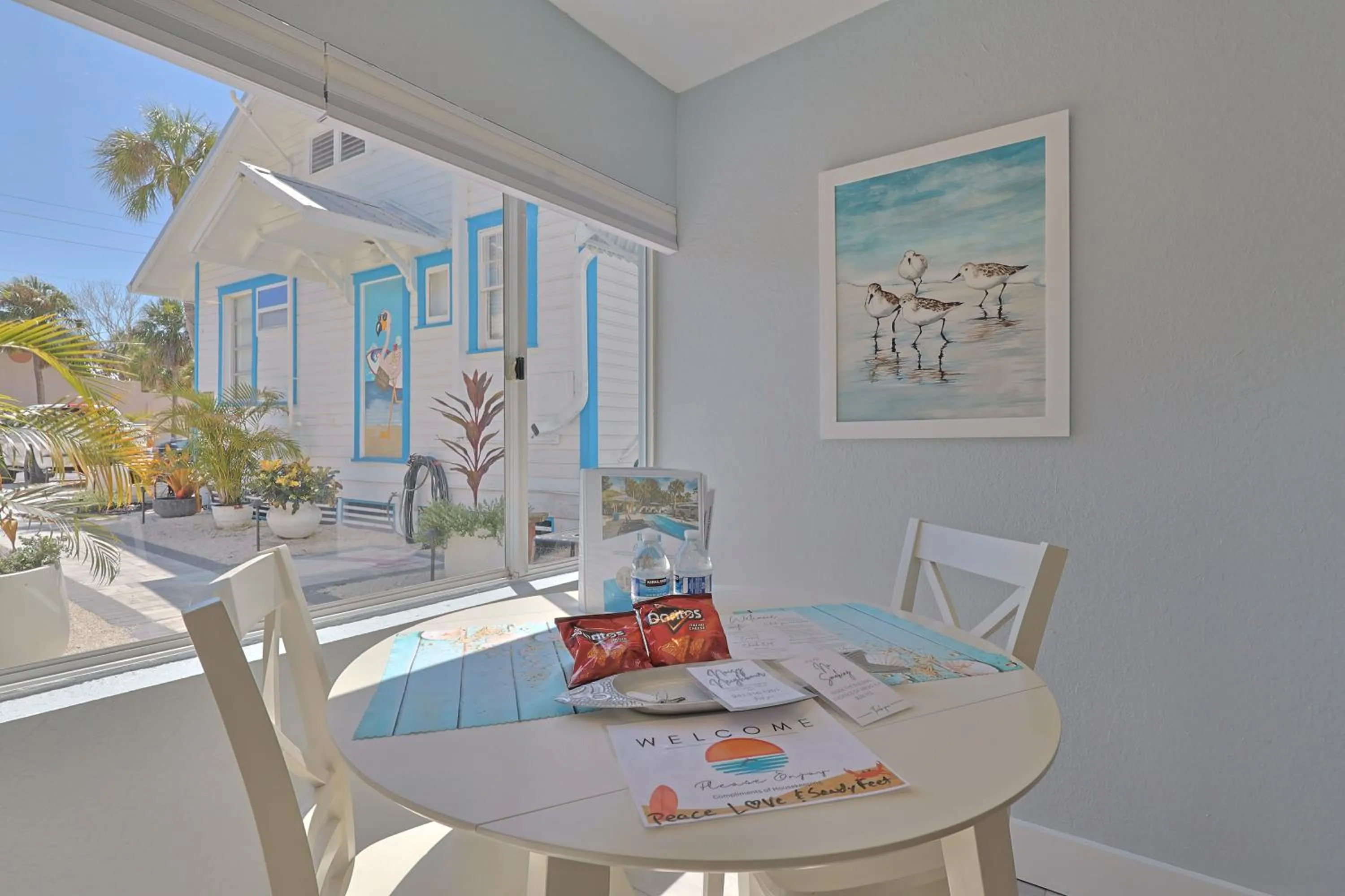 Dining area in The Inn on Siesta Key