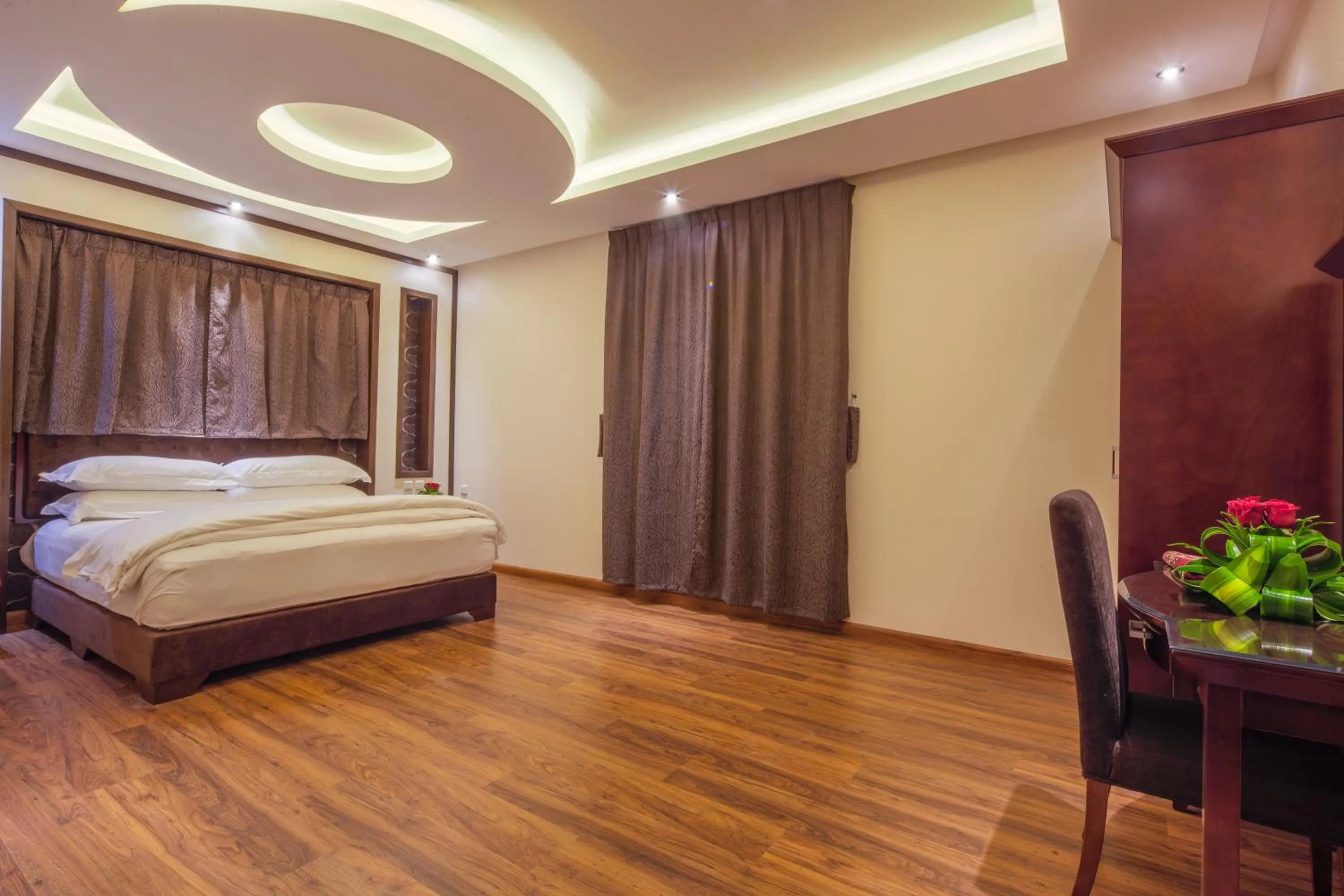 Photo of the whole room, Bed in قصر ريفان للشقق المخدومة