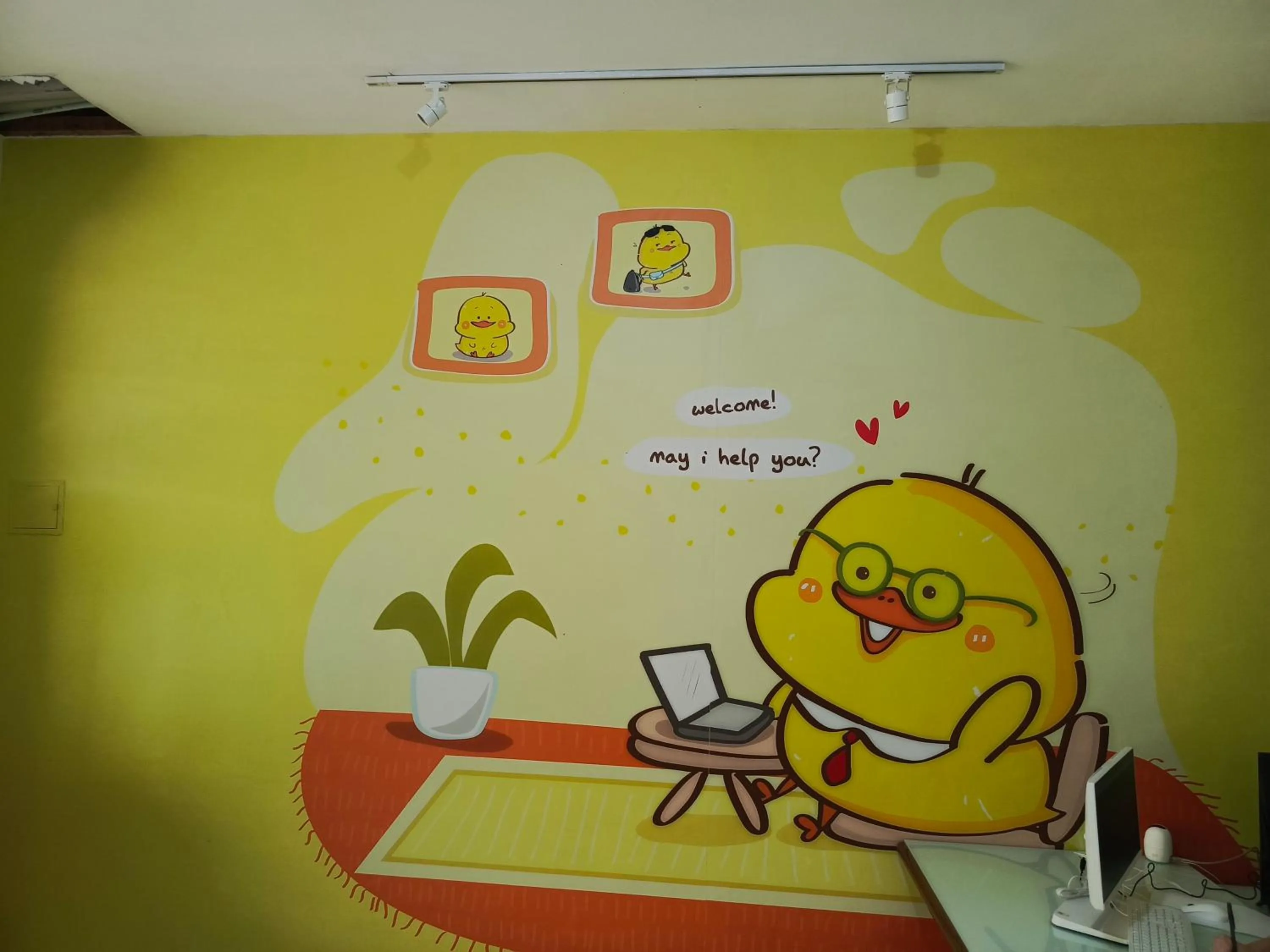 Lobby or reception in Bebek Kuning Residence