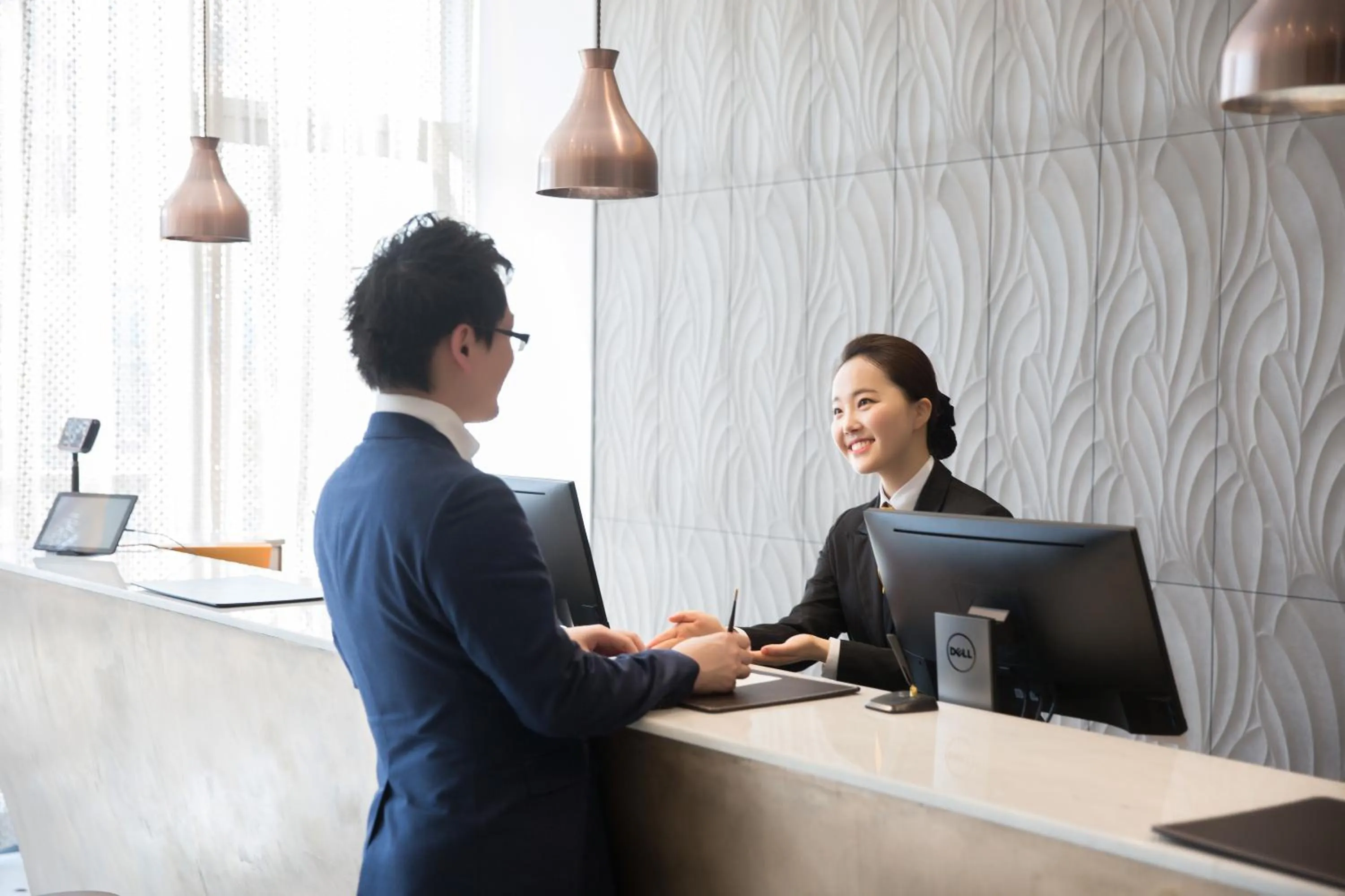 Staff in Solaria Nishitetsu Hotel Busan