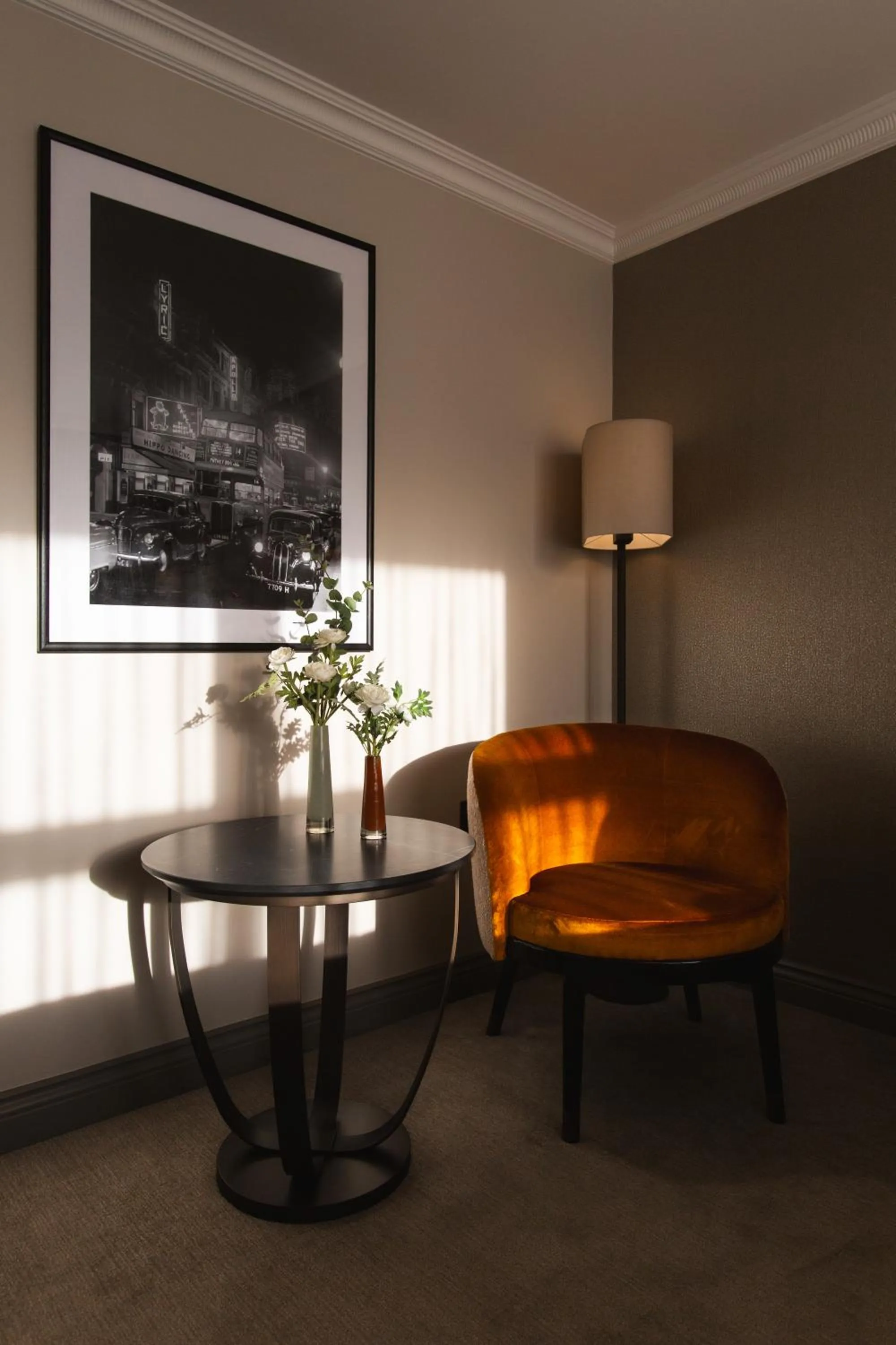 Bedroom in The Rathbone Hotel, Fitzrovia
